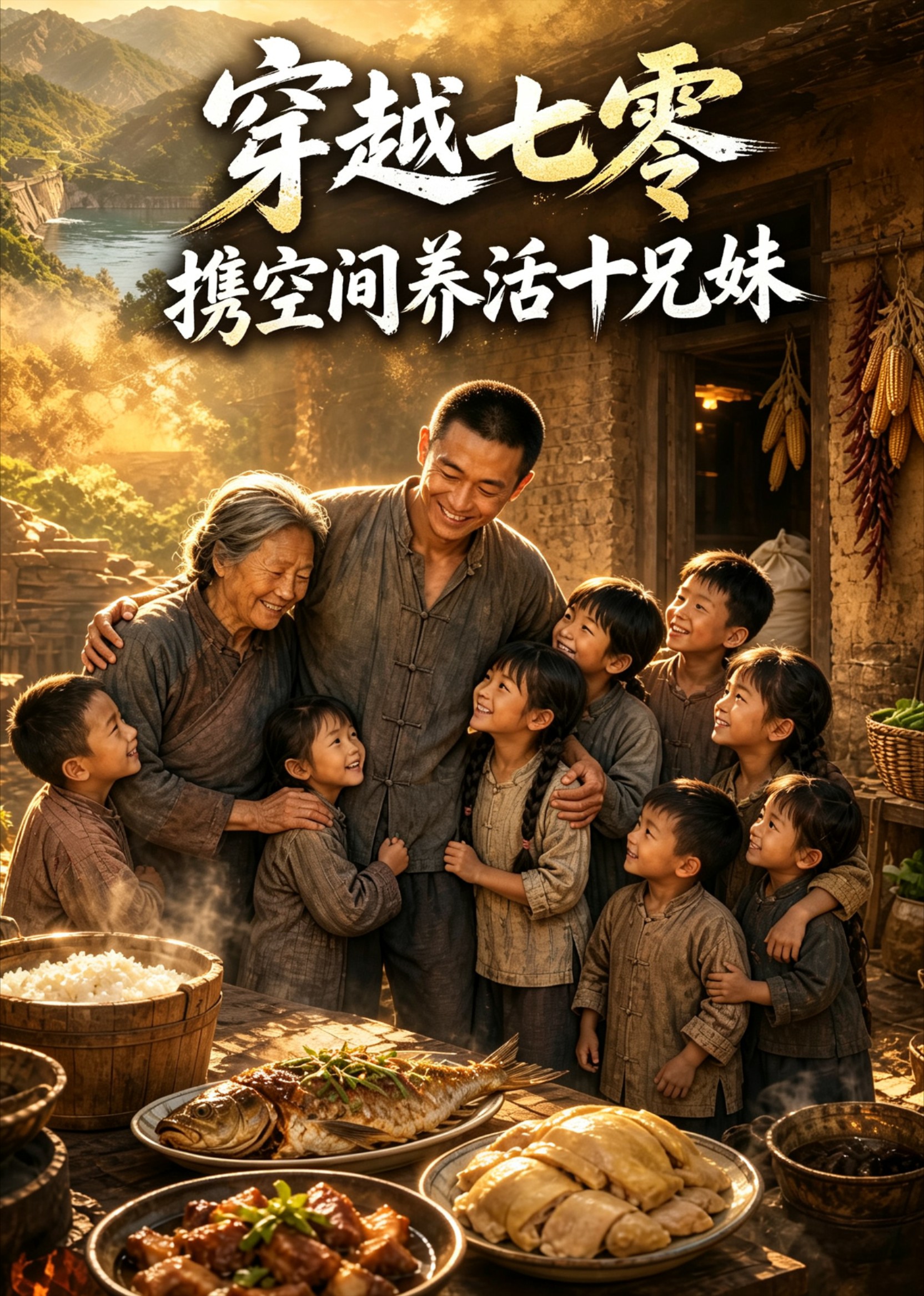 穿越七零携空间养活十兄妹