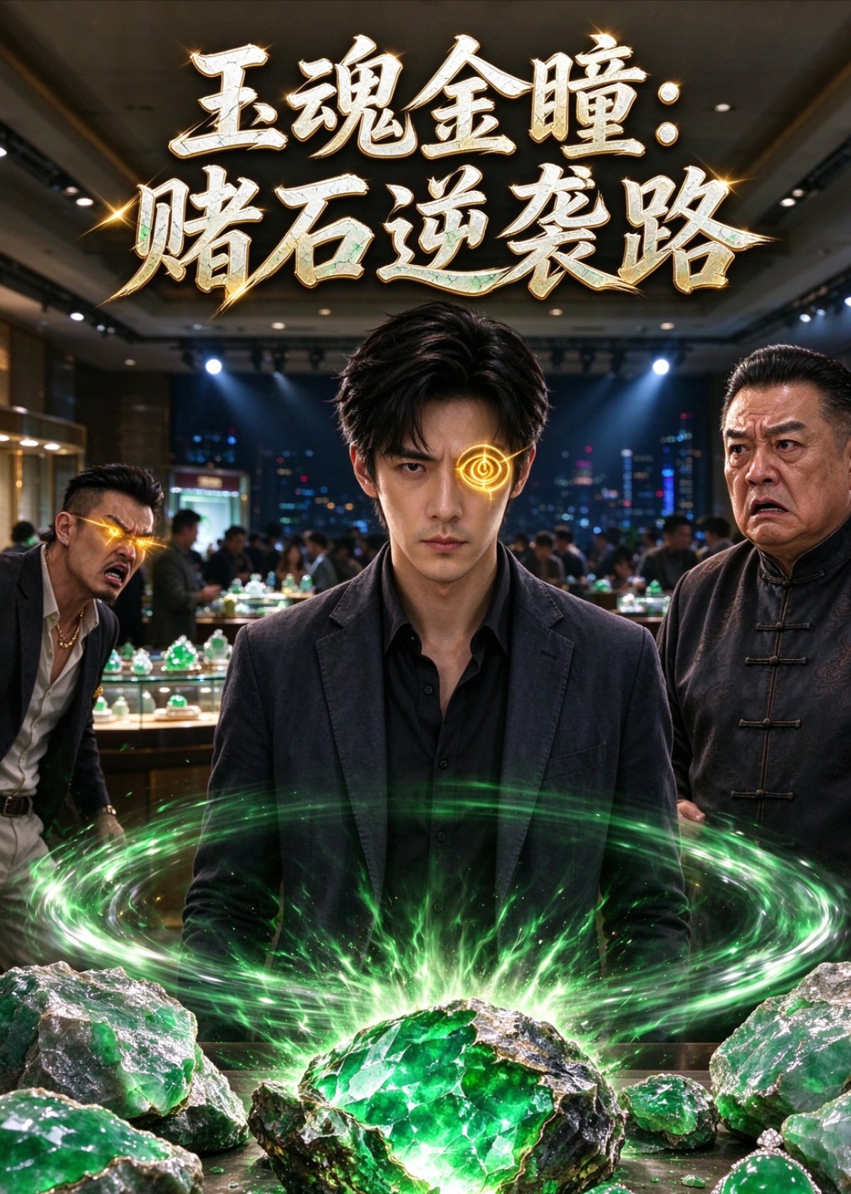 玉魂金瞳：赌石逆袭路封面图