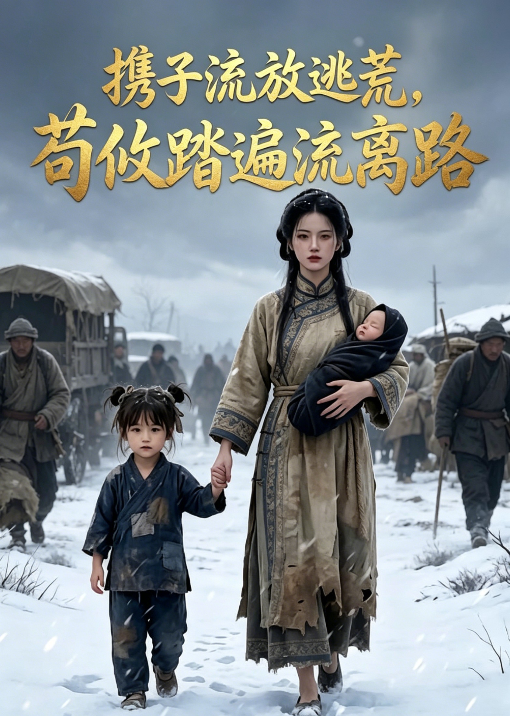 携子流放逃荒，荀攸踏遍流离路