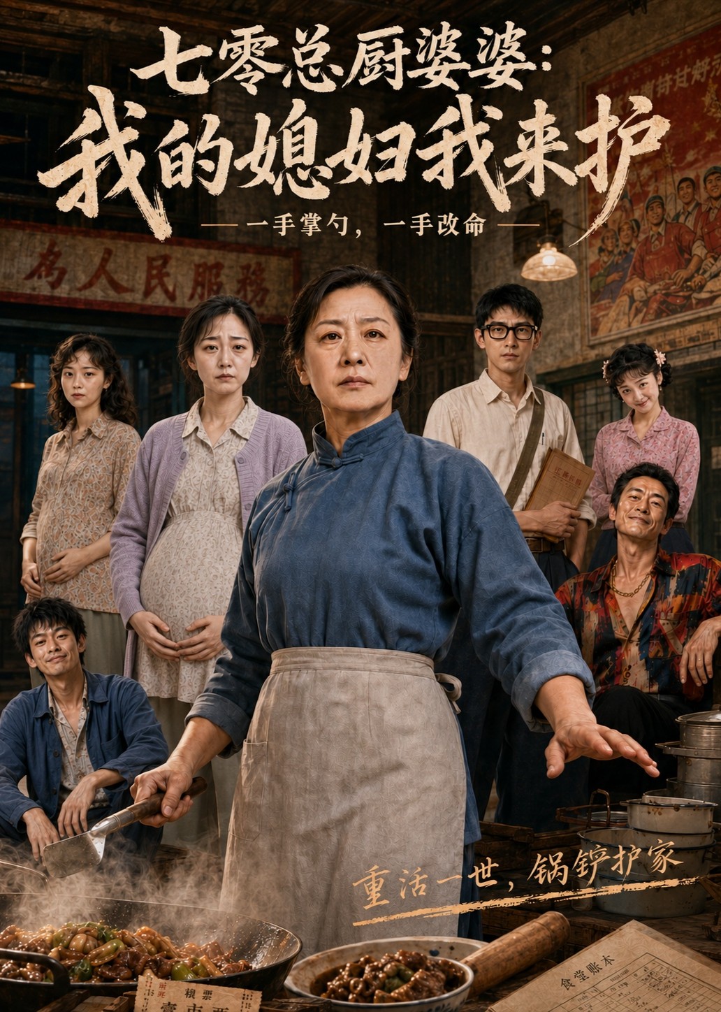 七零总厨婆婆：我的媳妇我来护封面图