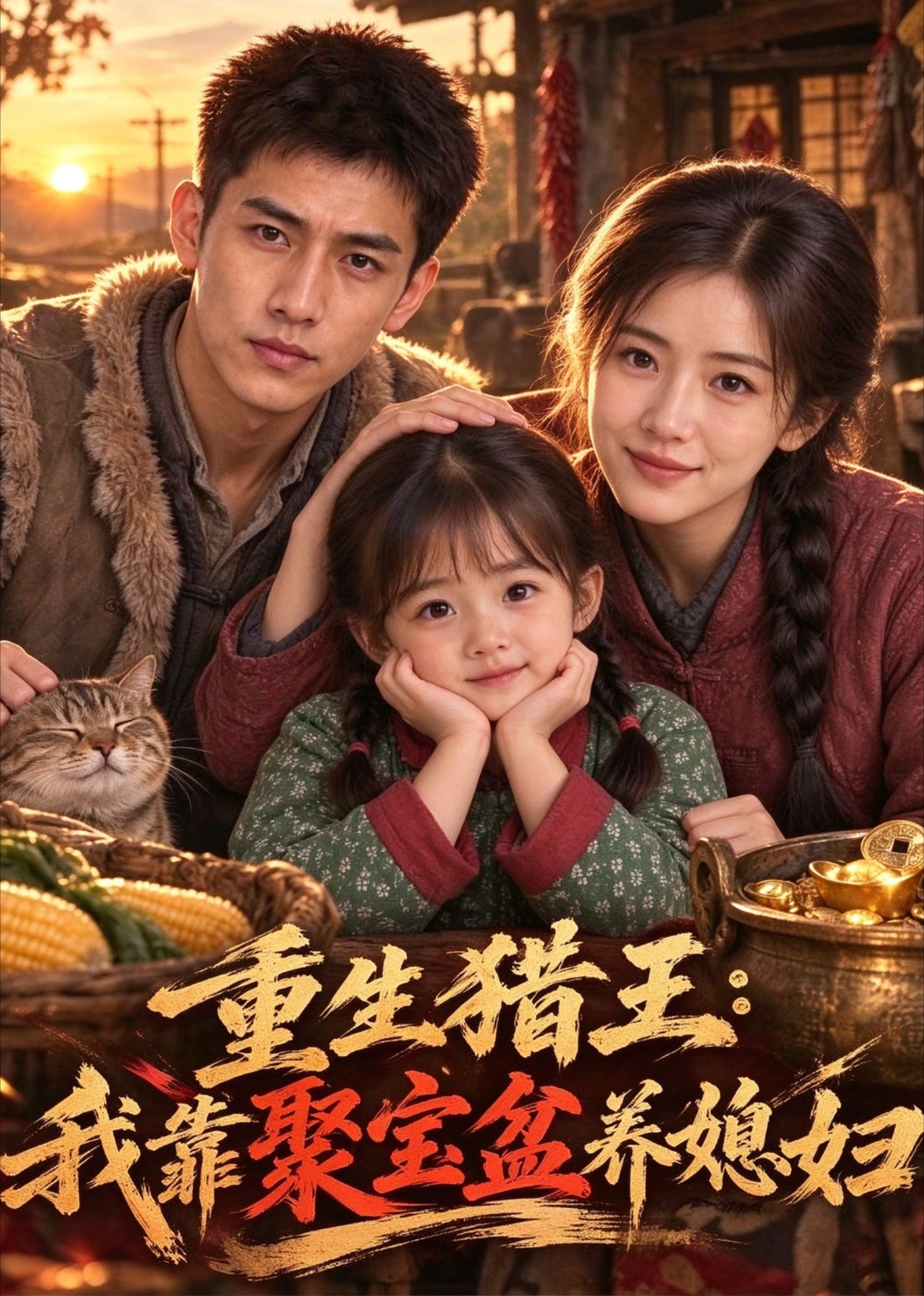 重生猎王：我靠聚宝盆养媳妇封面图