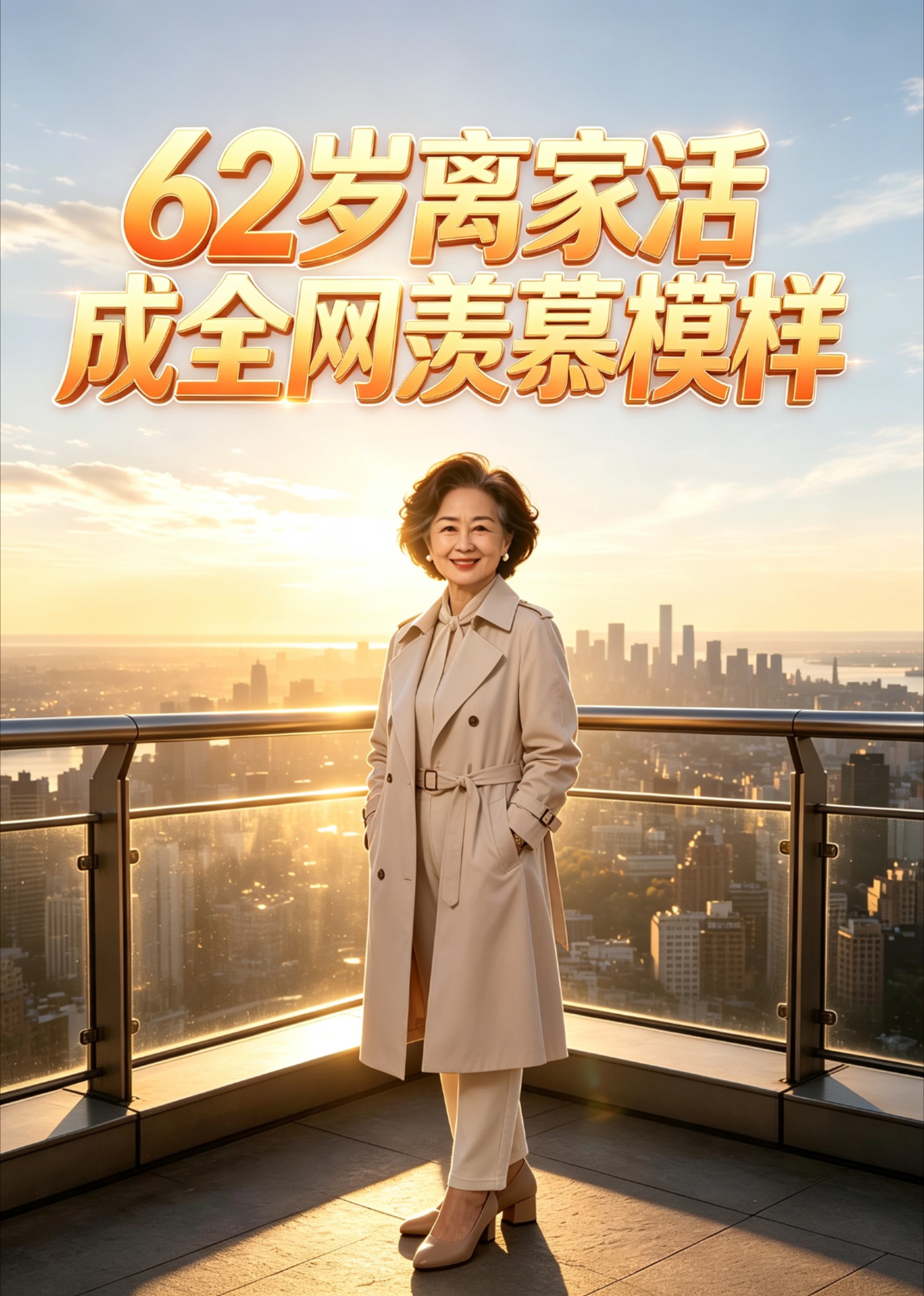 62岁离家活成全网羡慕模样