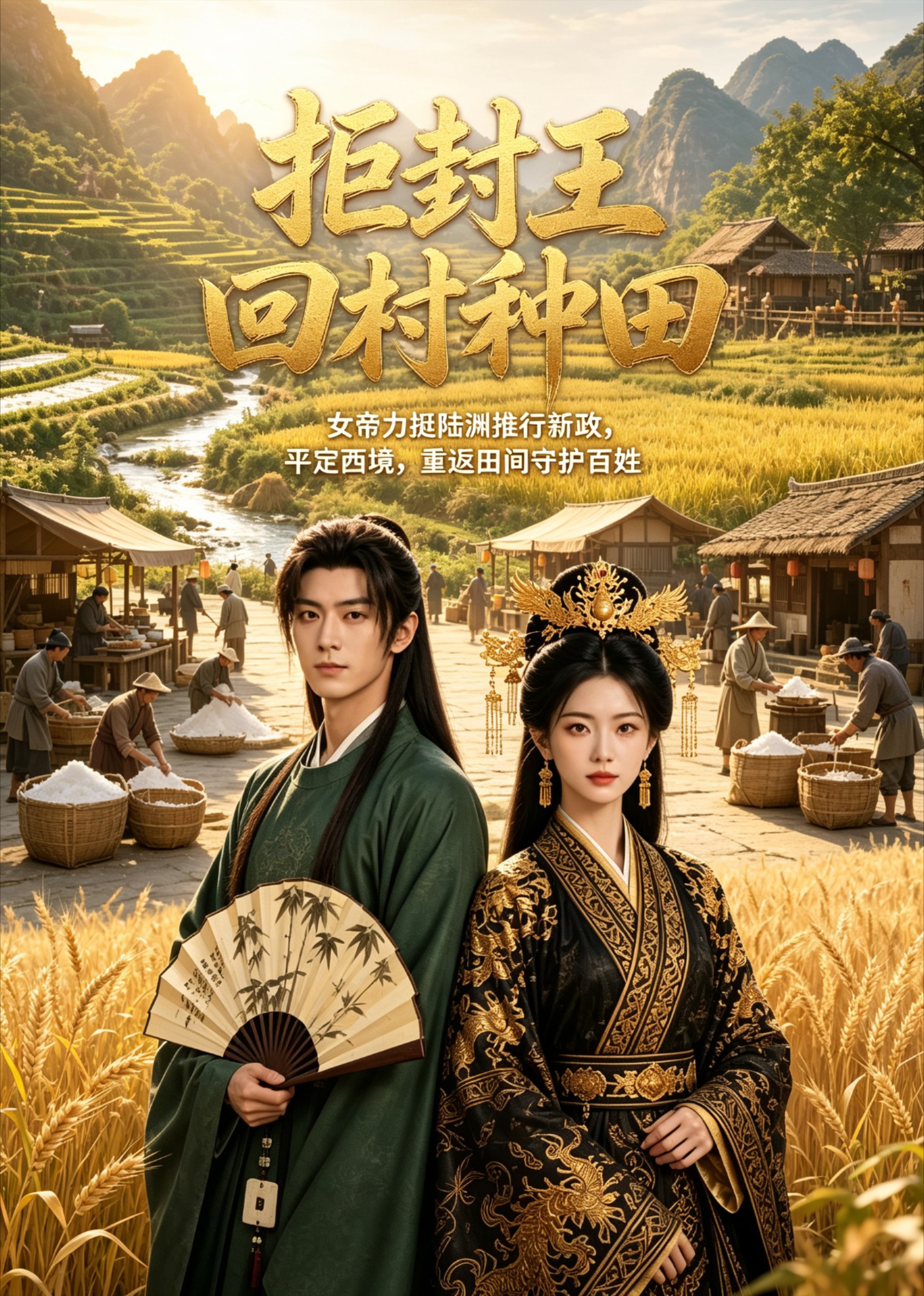 拒封王回村种田