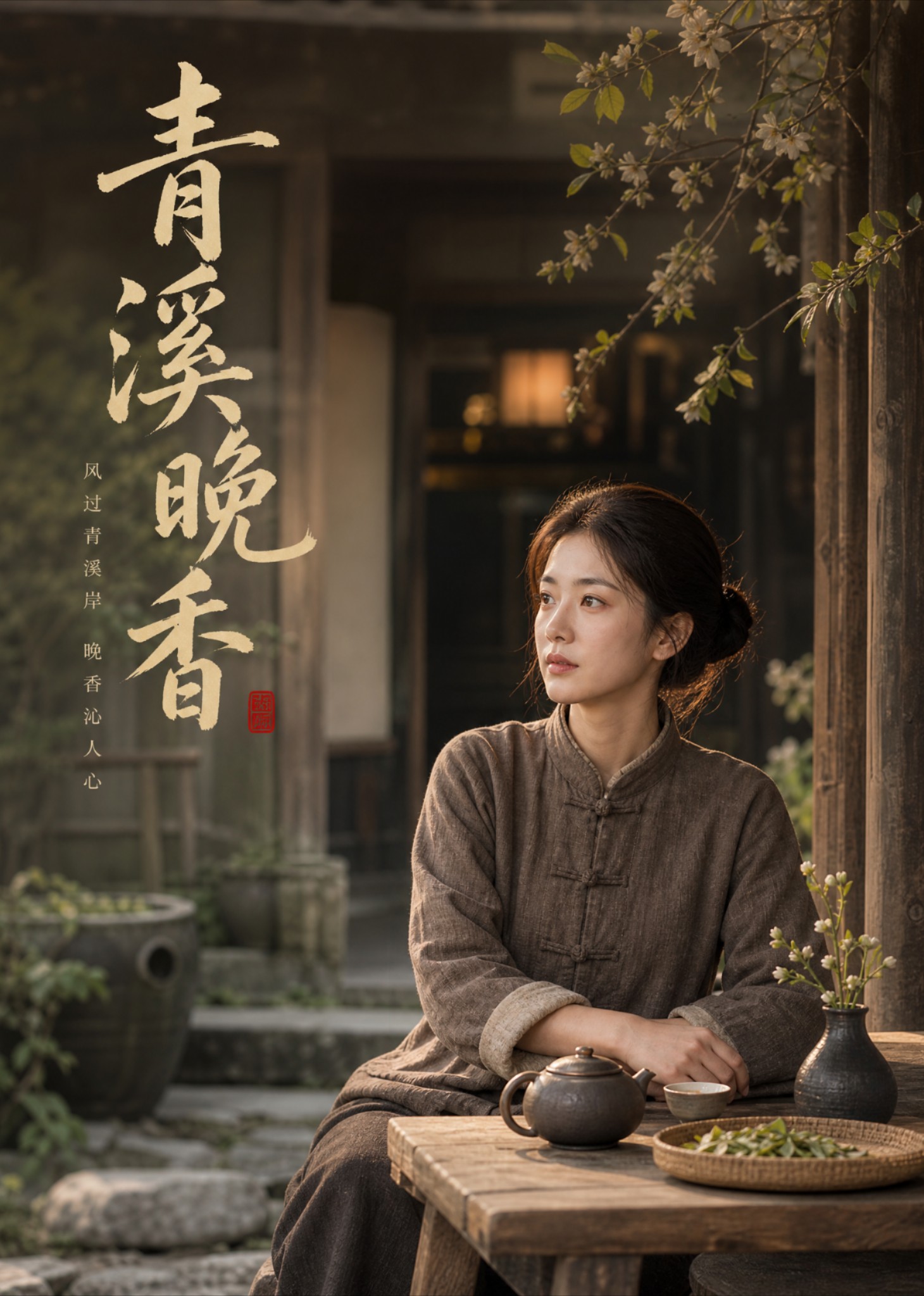 青溪晚香