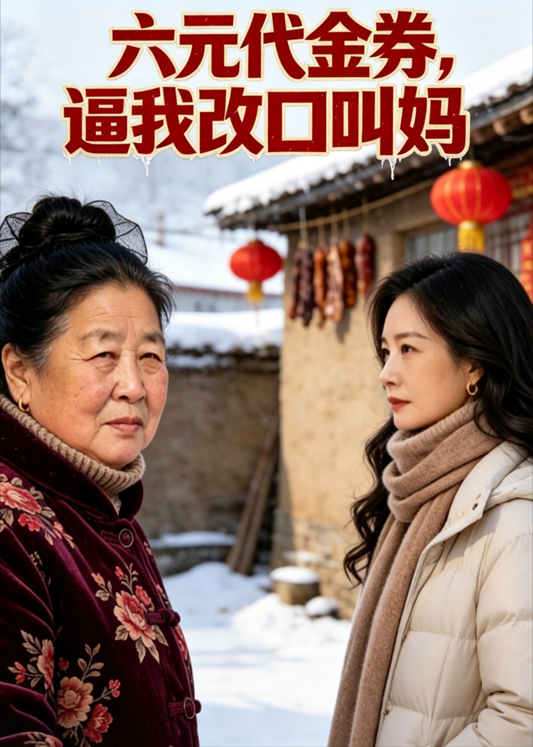 六元代金券，逼我改口叫妈