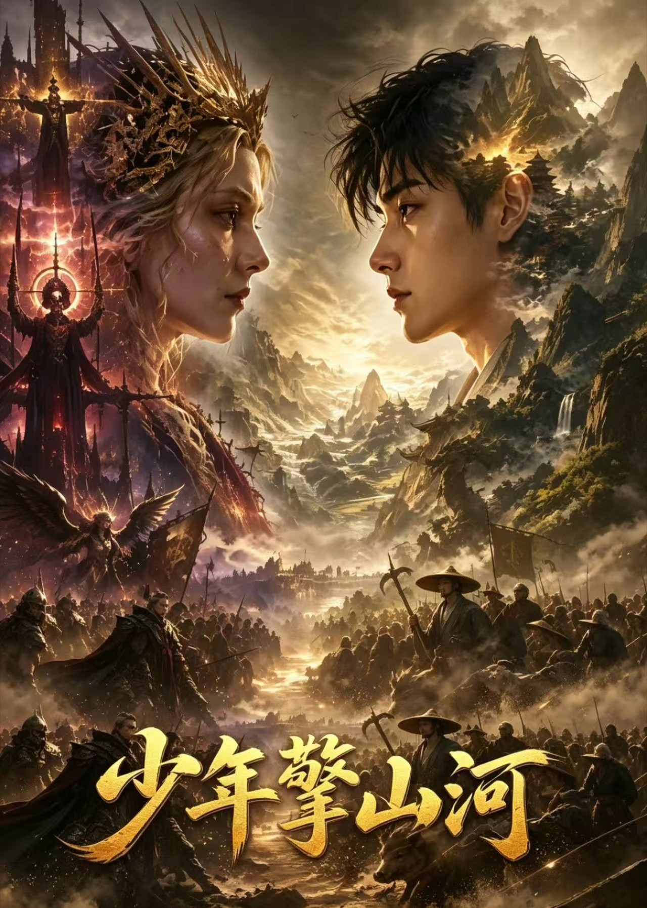 少年擎山河封面图