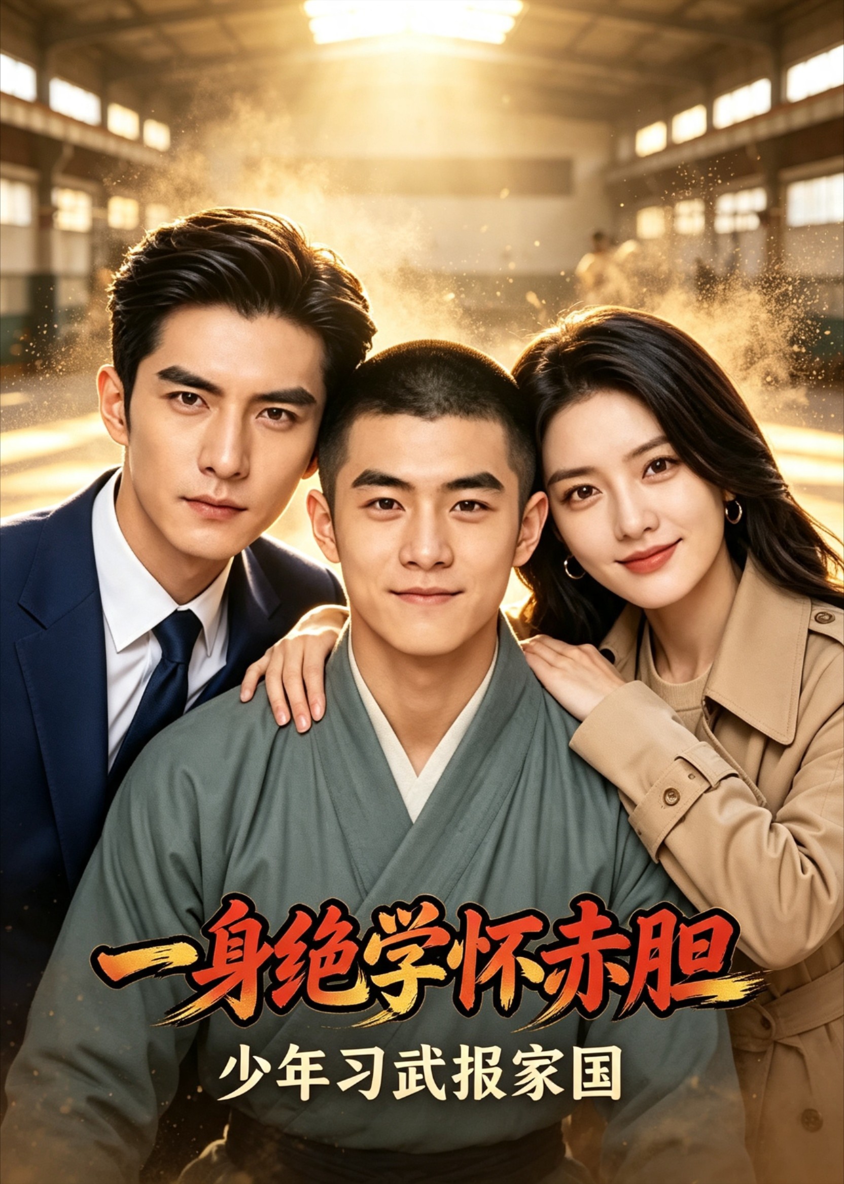一身绝学怀赤胆，少年习武报家国