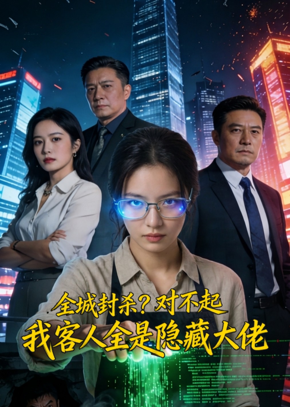 全城封杀？对不起，我客人全是隐藏大佬封面图