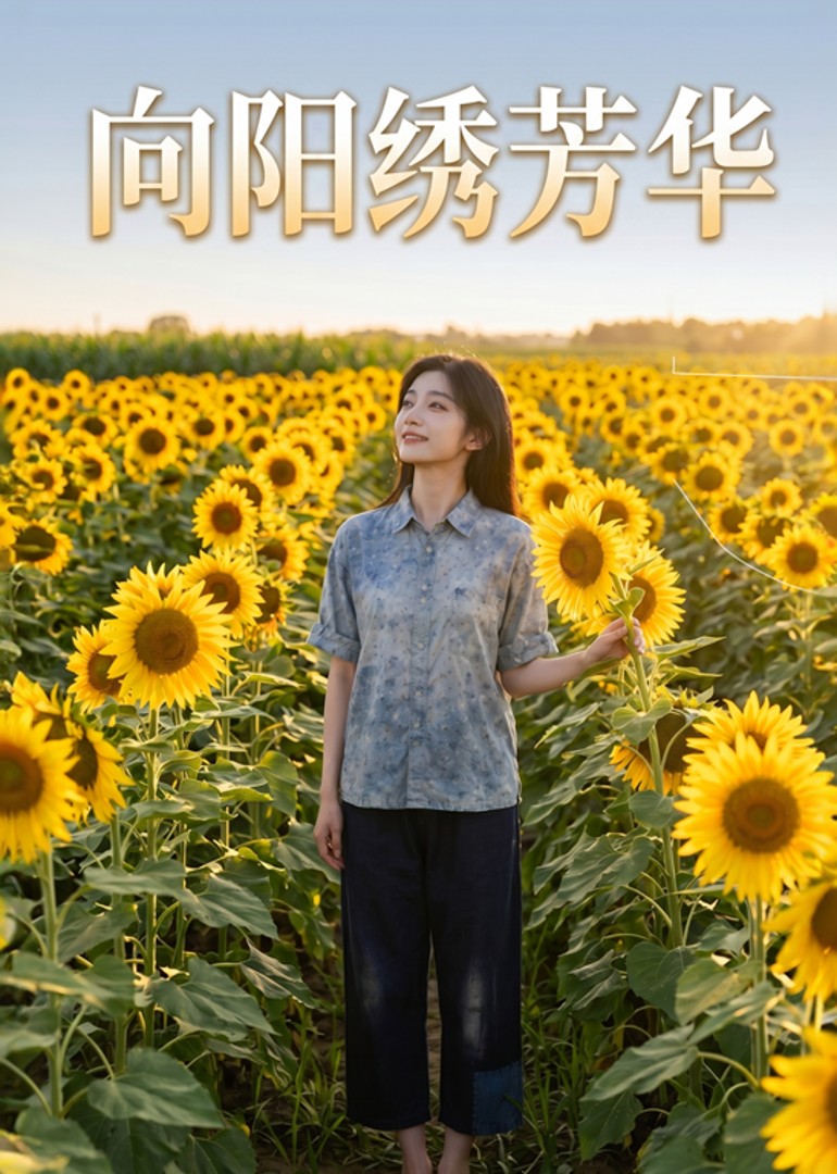 向阳绣芳华