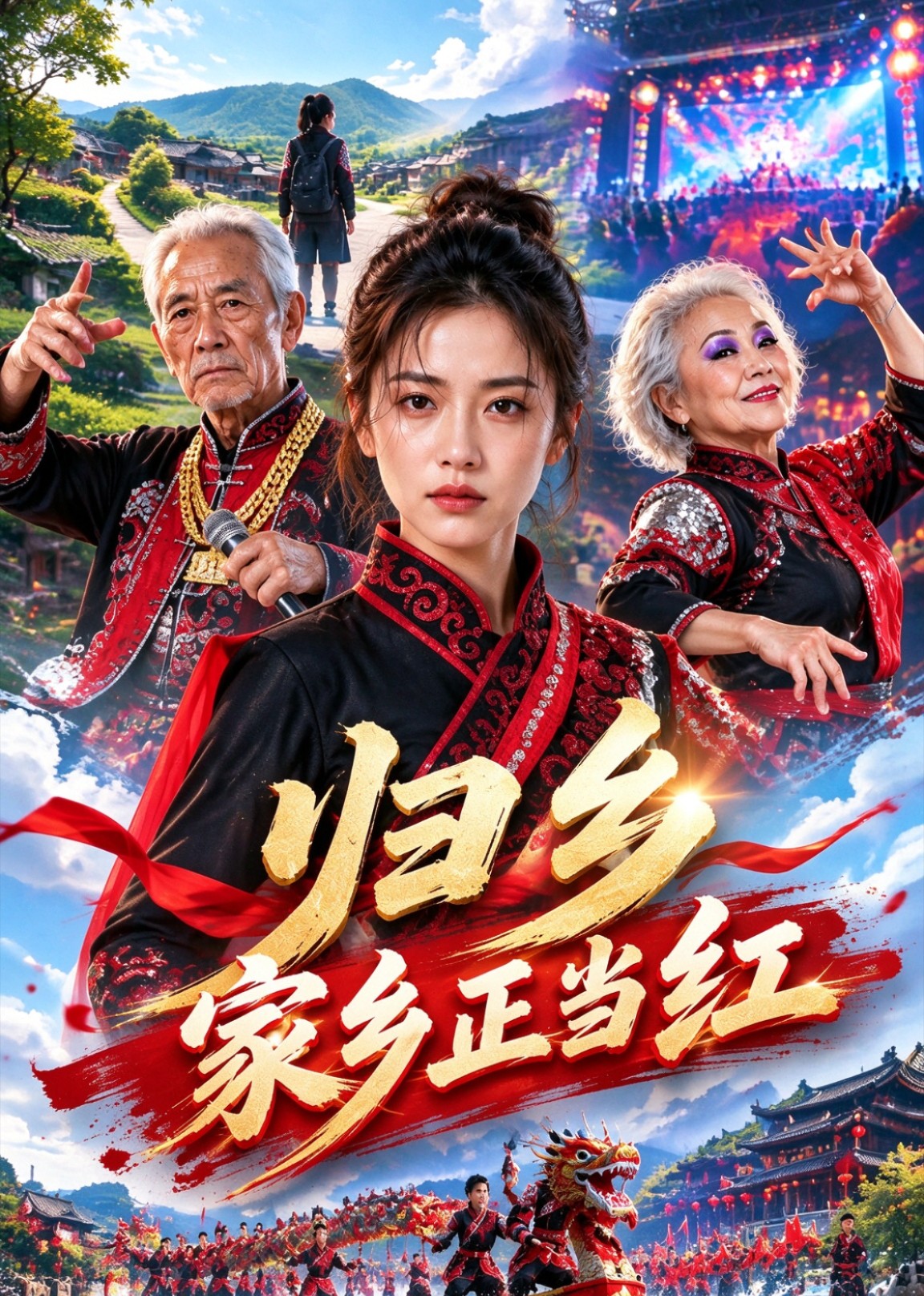 归乡，家乡正当红封面图