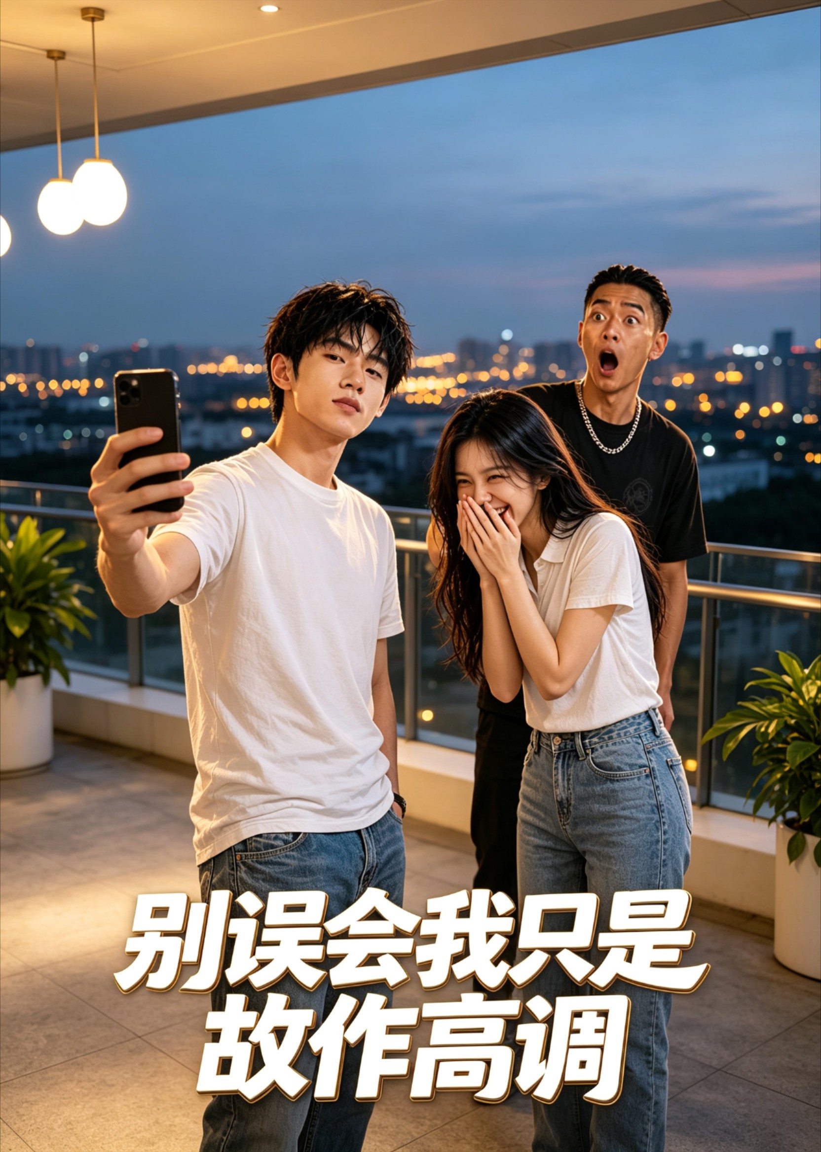 别误会我只是故作高调
