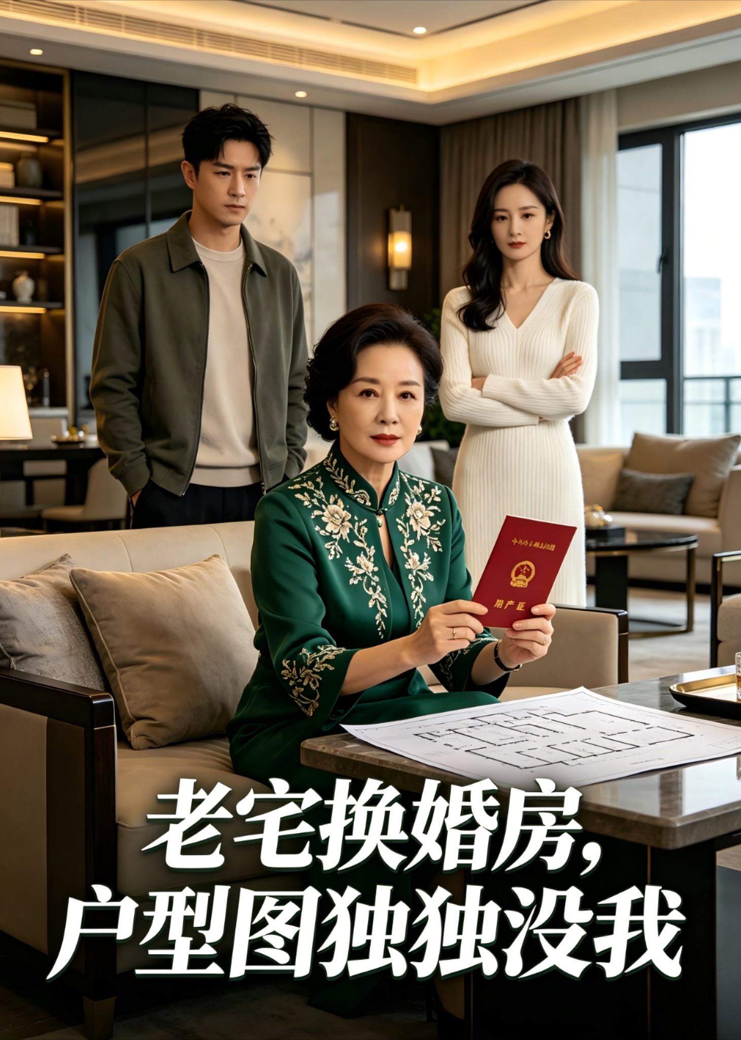 老宅换婚房，户型图独独没我封面图