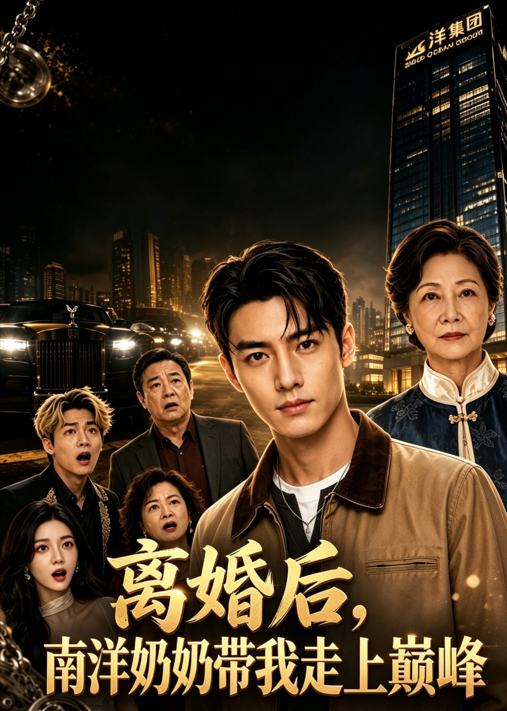 离婚后，南洋奶奶带我走上巅峰封面图