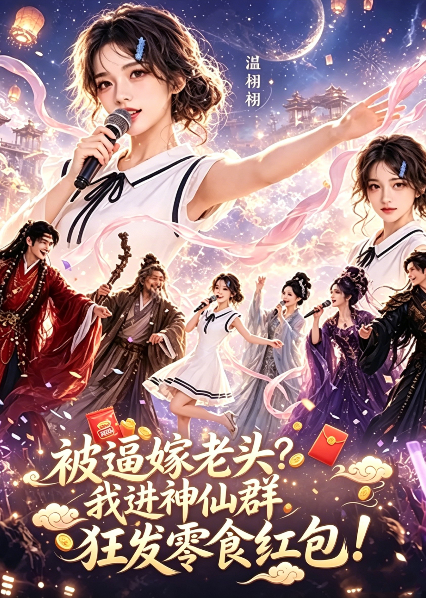 被逼嫁老头？我进神仙群狂发零食红包！