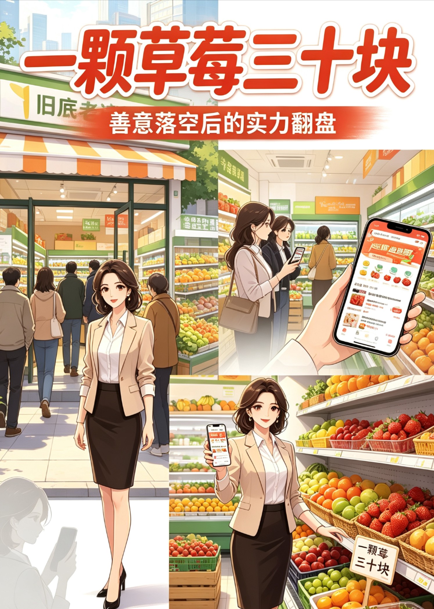 一颗草莓卖三十块
