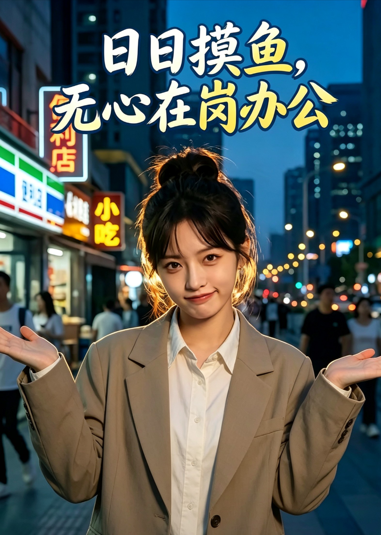 日日摸鱼，无心在岗办公