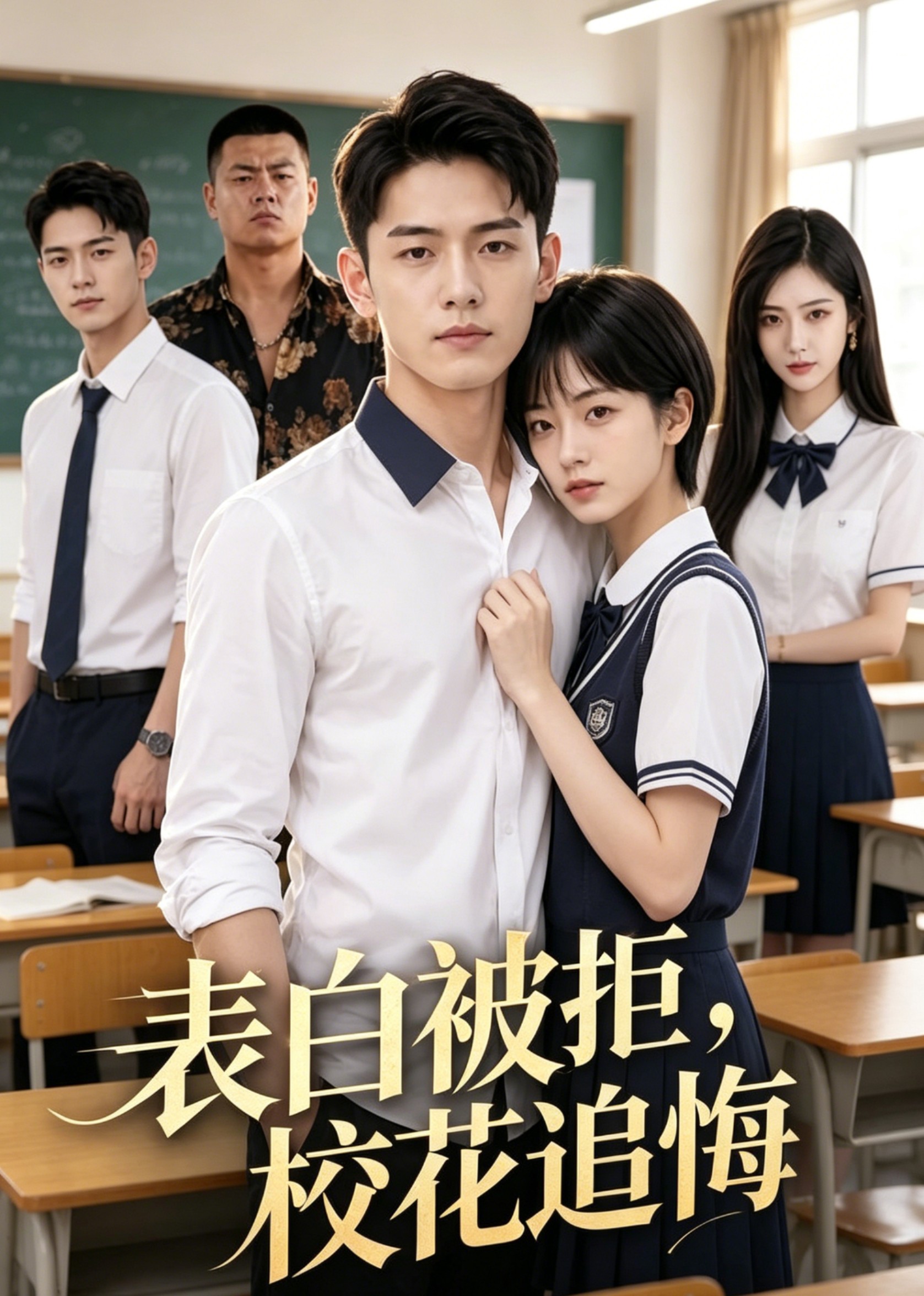 表白被拒，校花追悔