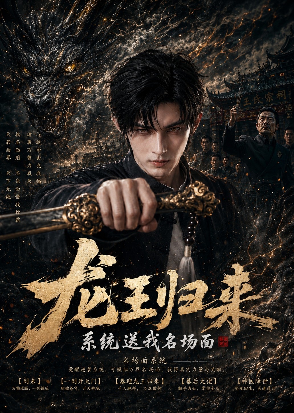 龙王归来系统送我名场面