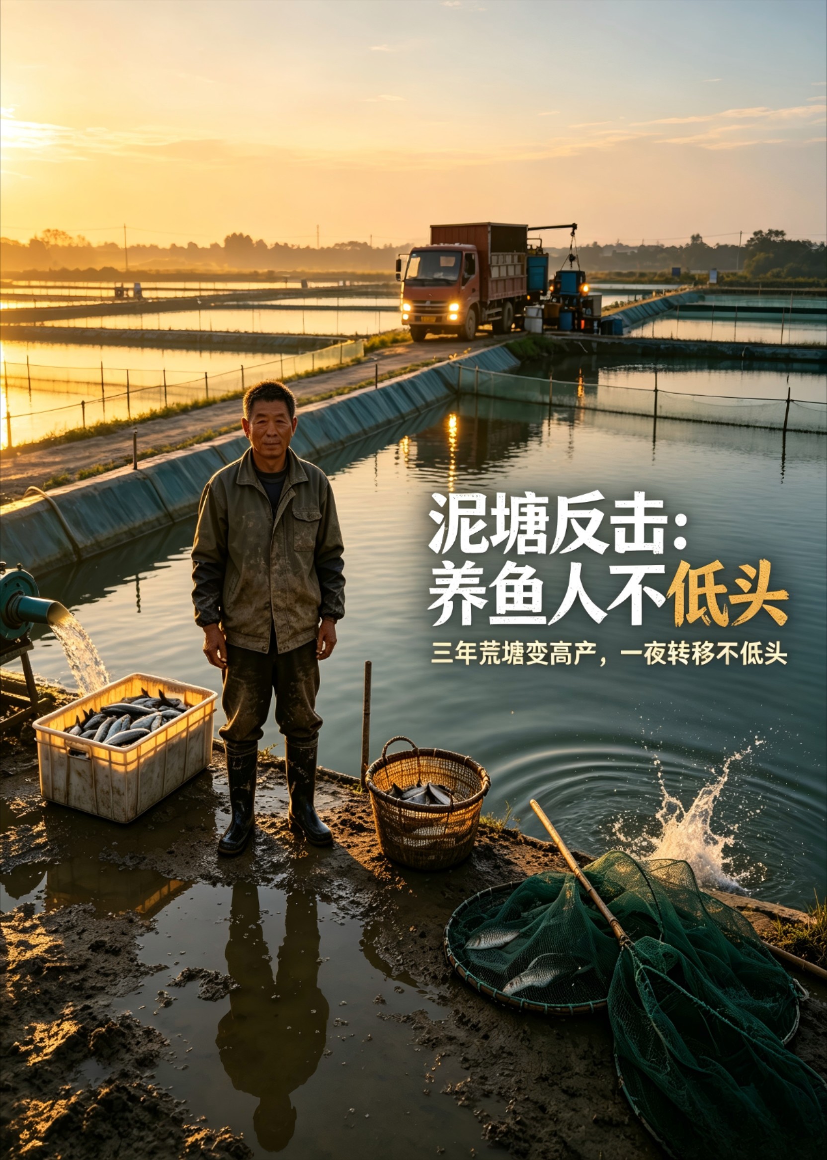 泥塘反击：养鱼人不低头