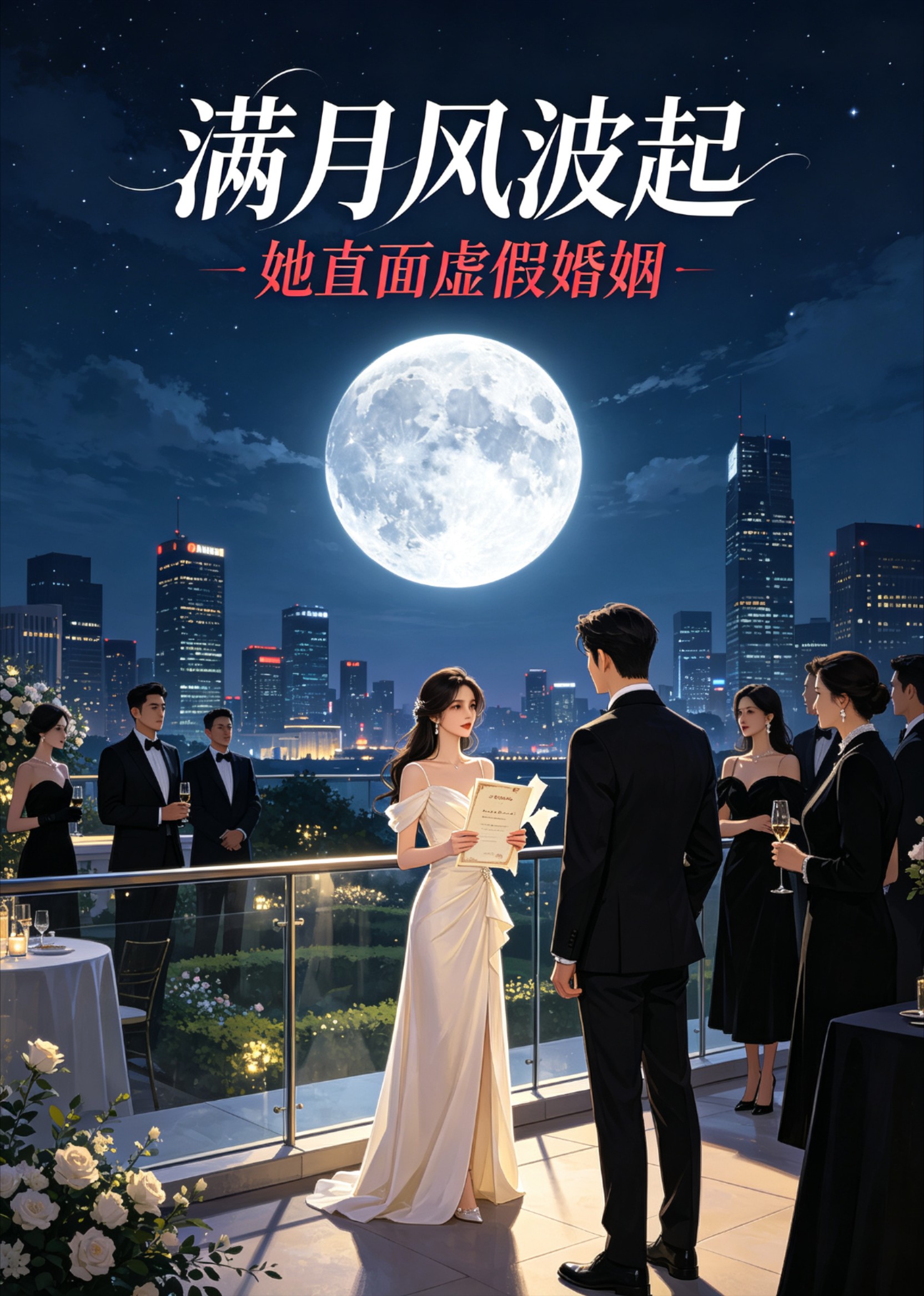 满月风波起，她直面虚假婚姻封面图