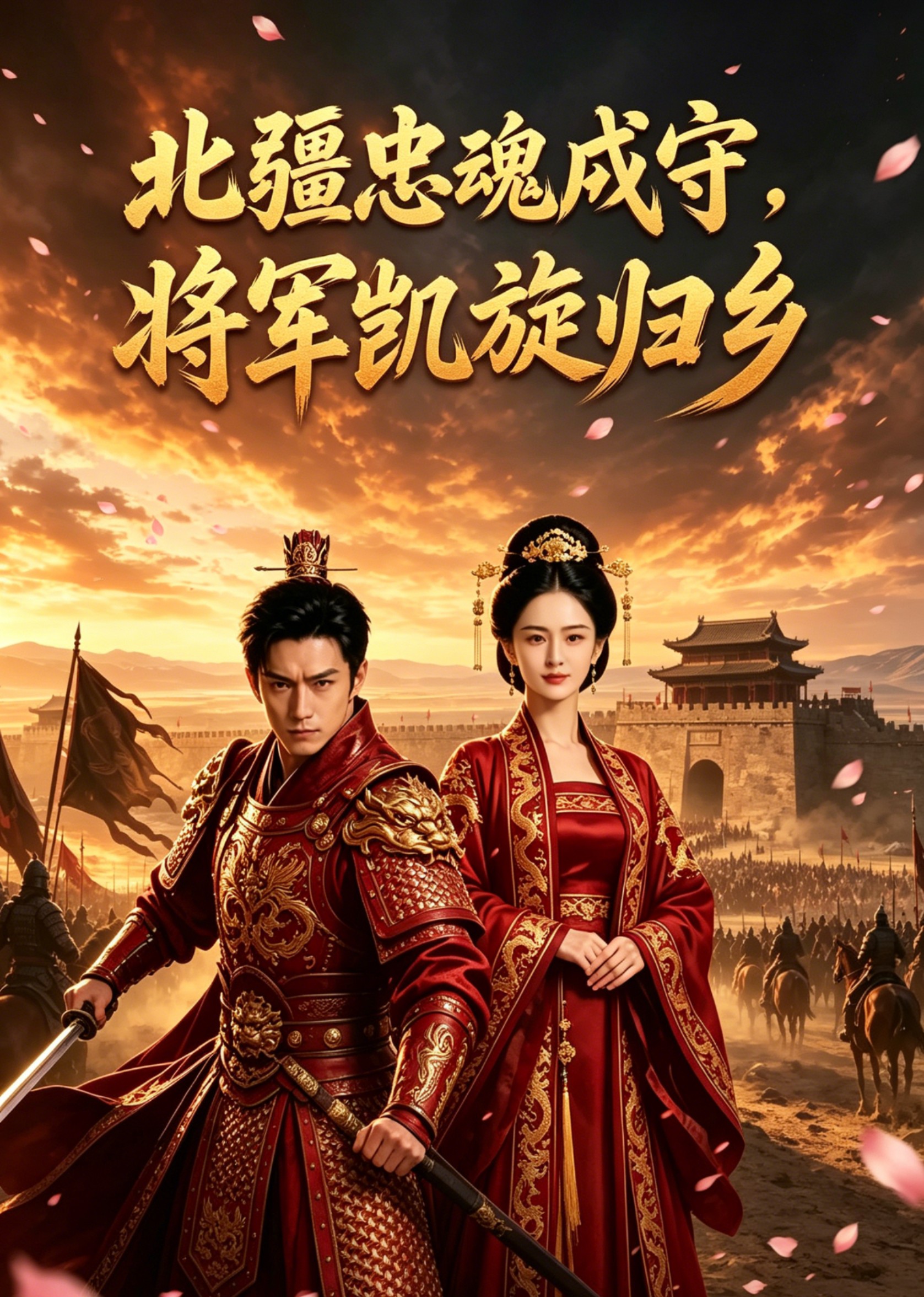 北疆忠魂戍守，将军凯旋归乡