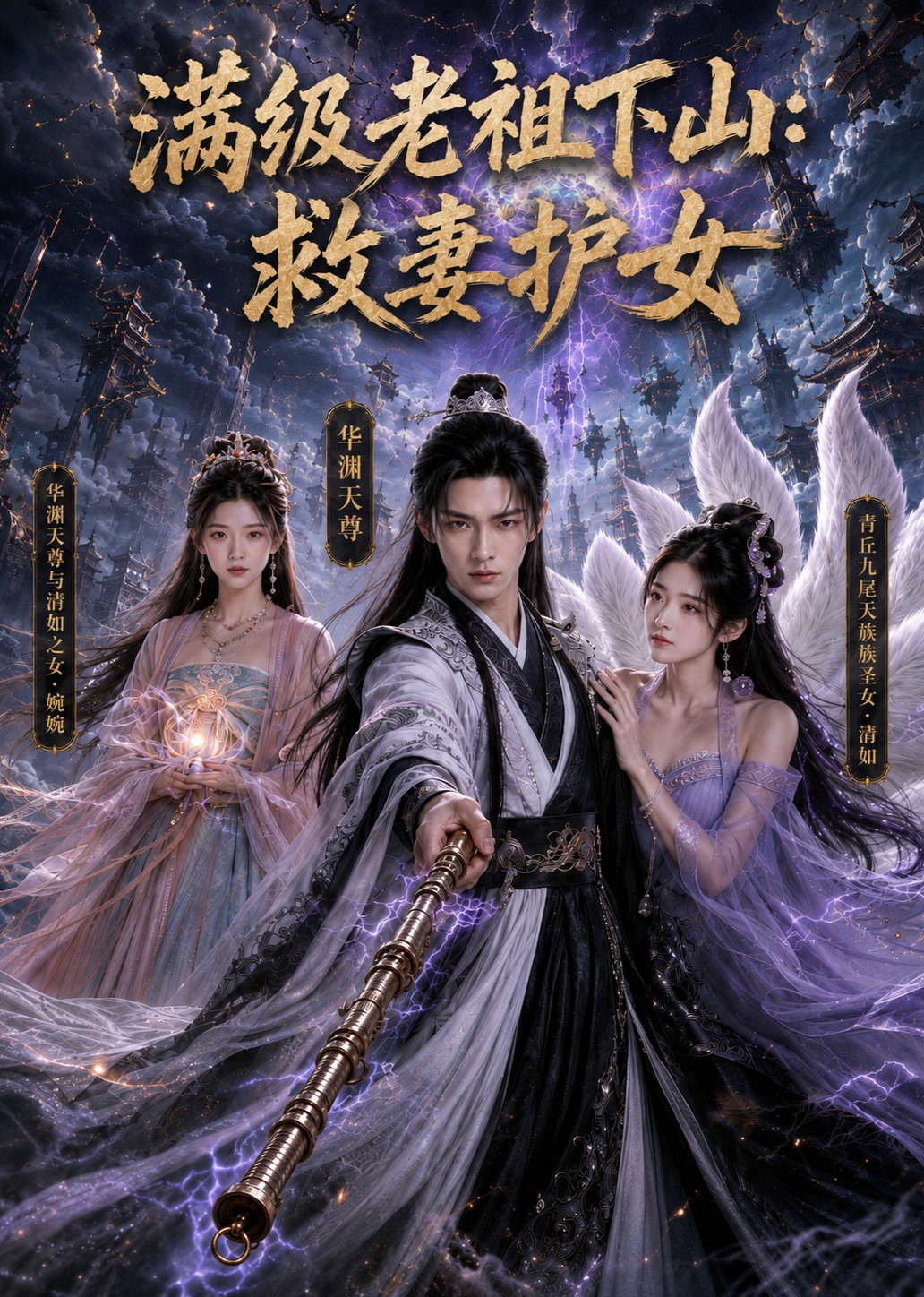 满级老祖下山：救妻护女