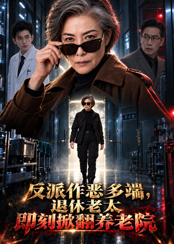 反派作恶多端，退休老太即刻掀翻养老院