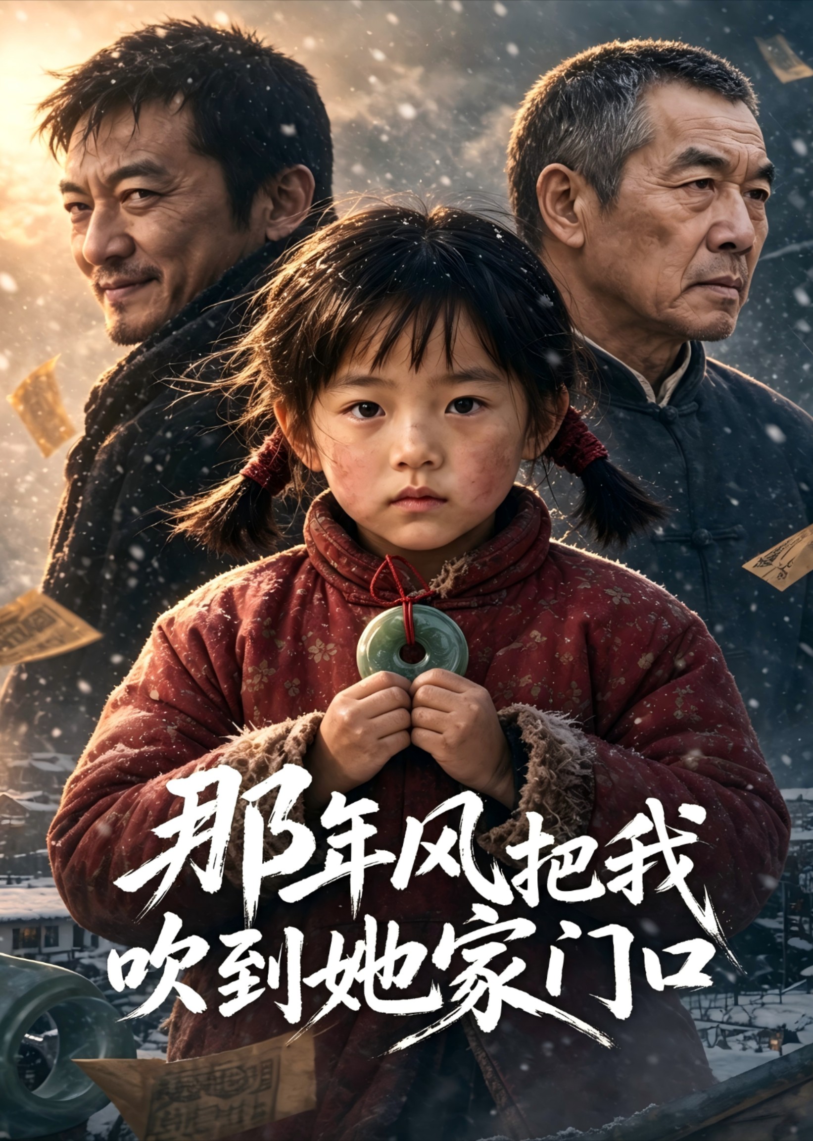 那年风把我吹到她家门口
