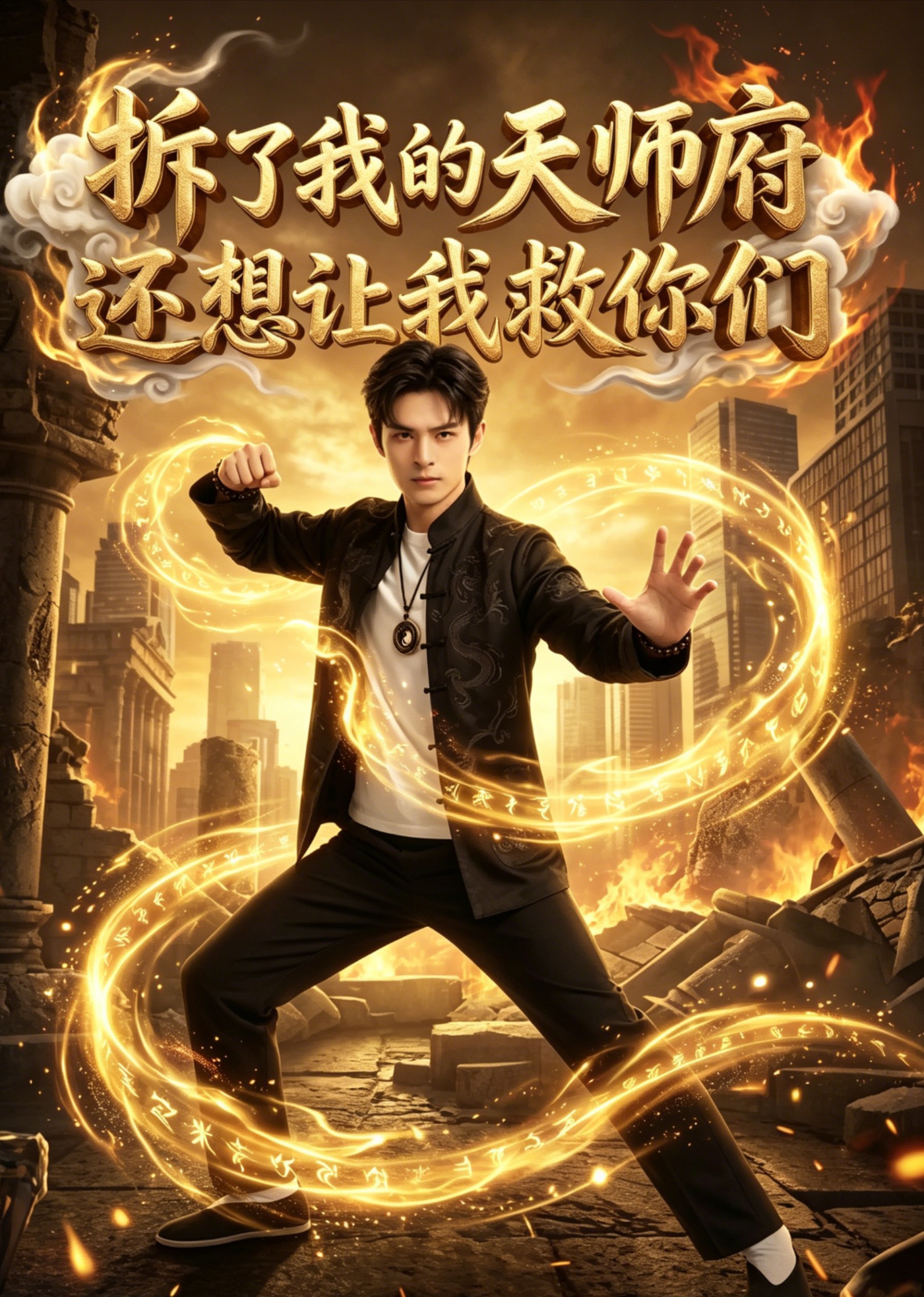 拆了我的天师府，还想让我救你们