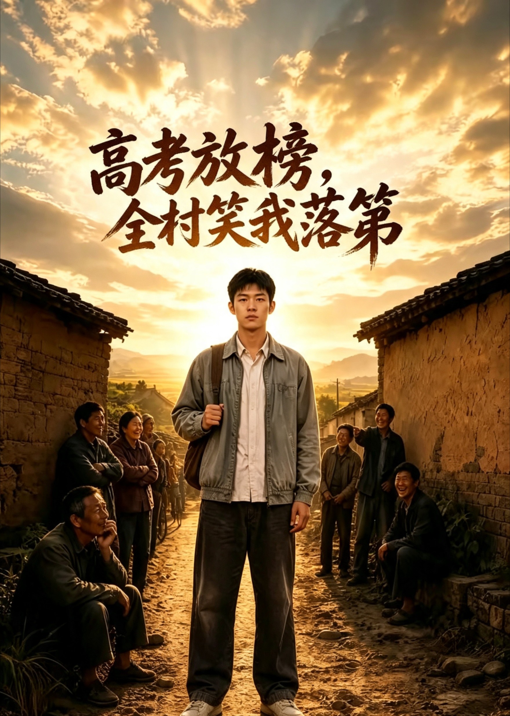 高考放榜，全村笑我落第