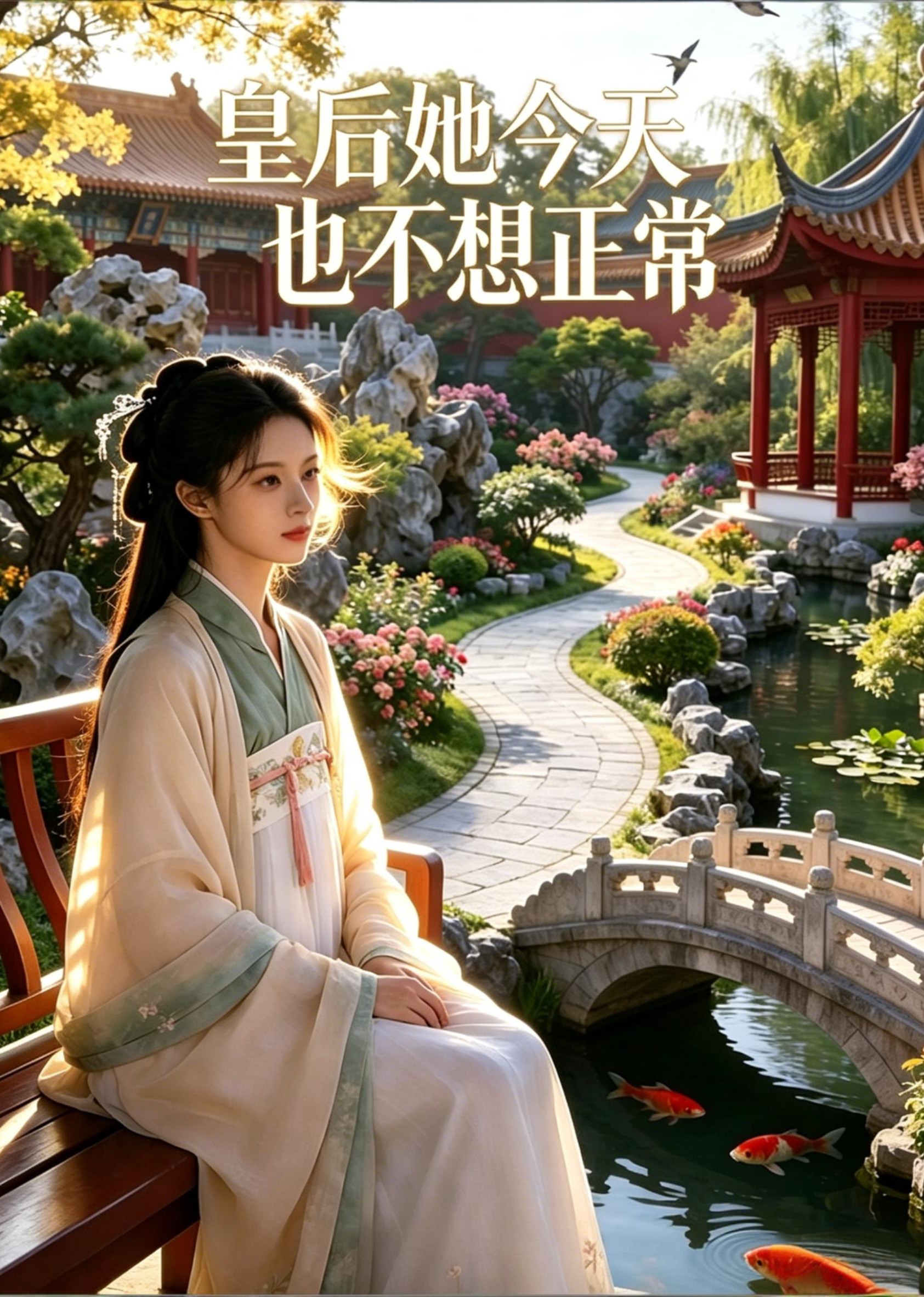 《皇后她今天也不想正常》封面图