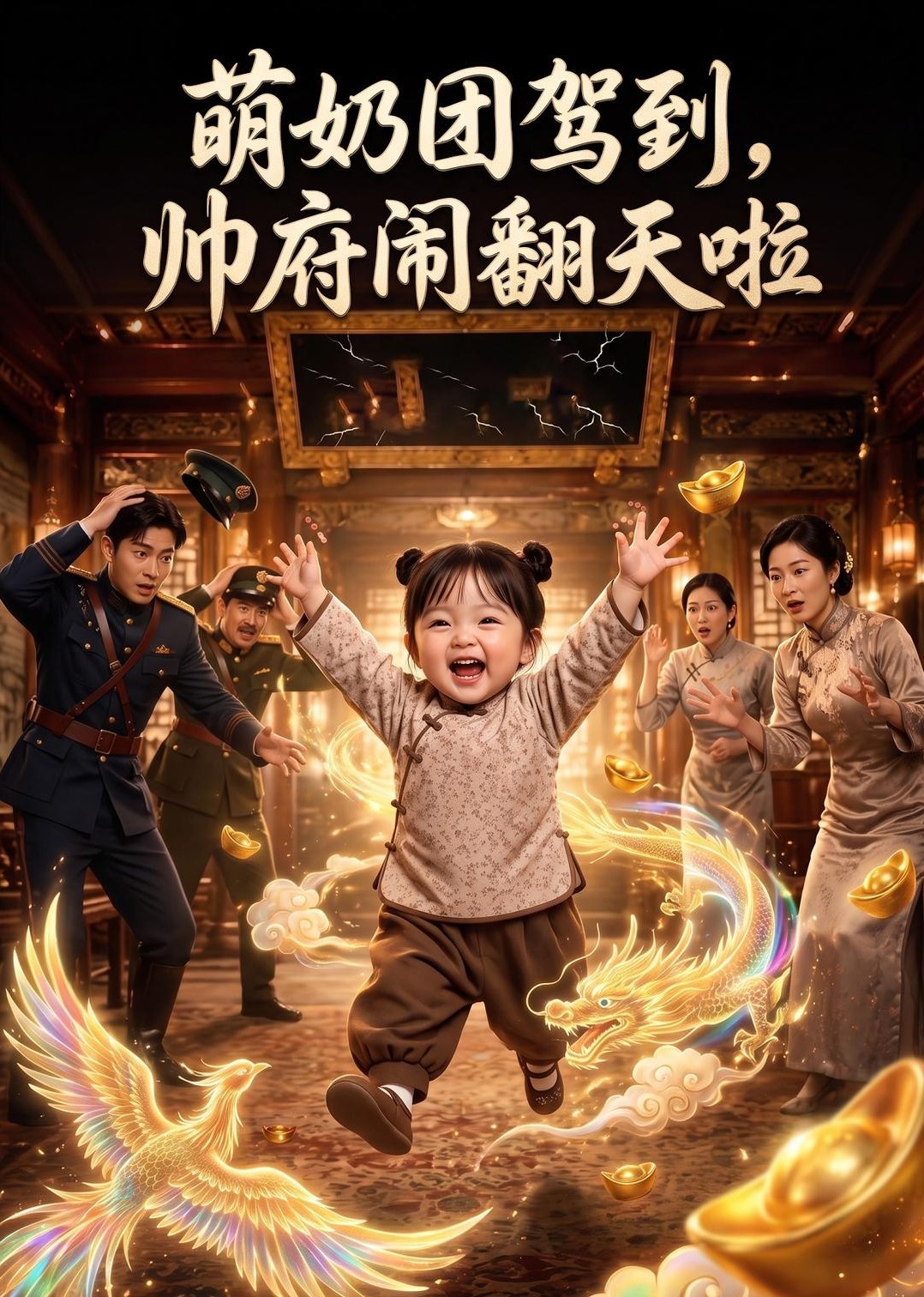 萌奶团驾到，帅府闹翻天啦