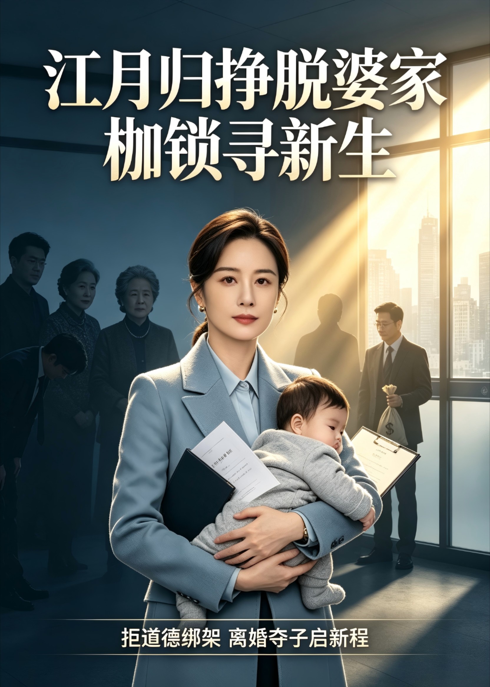 江月归挣脱婆家枷锁寻新生封面图