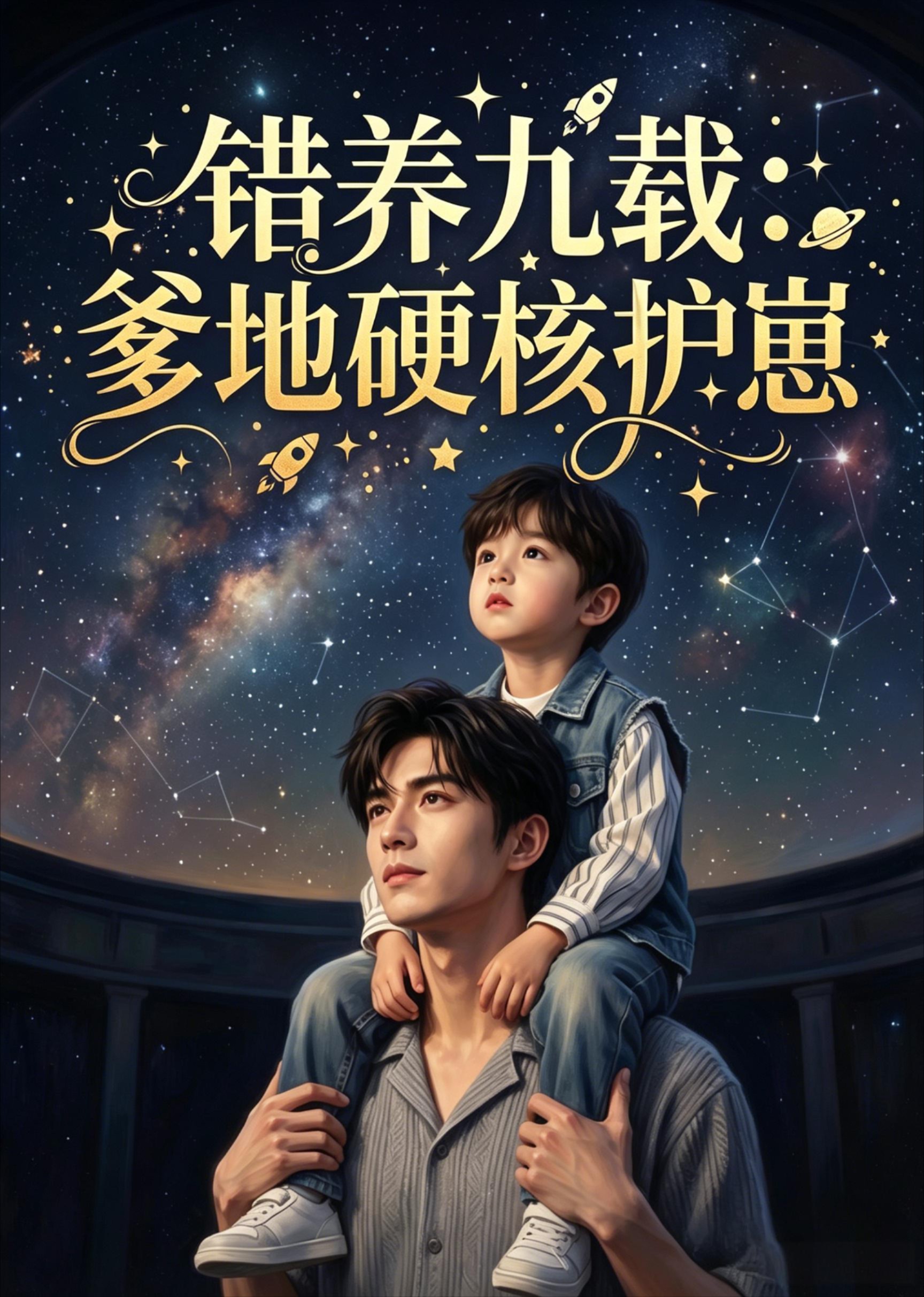 错养九载：爹地硬核护崽封面图