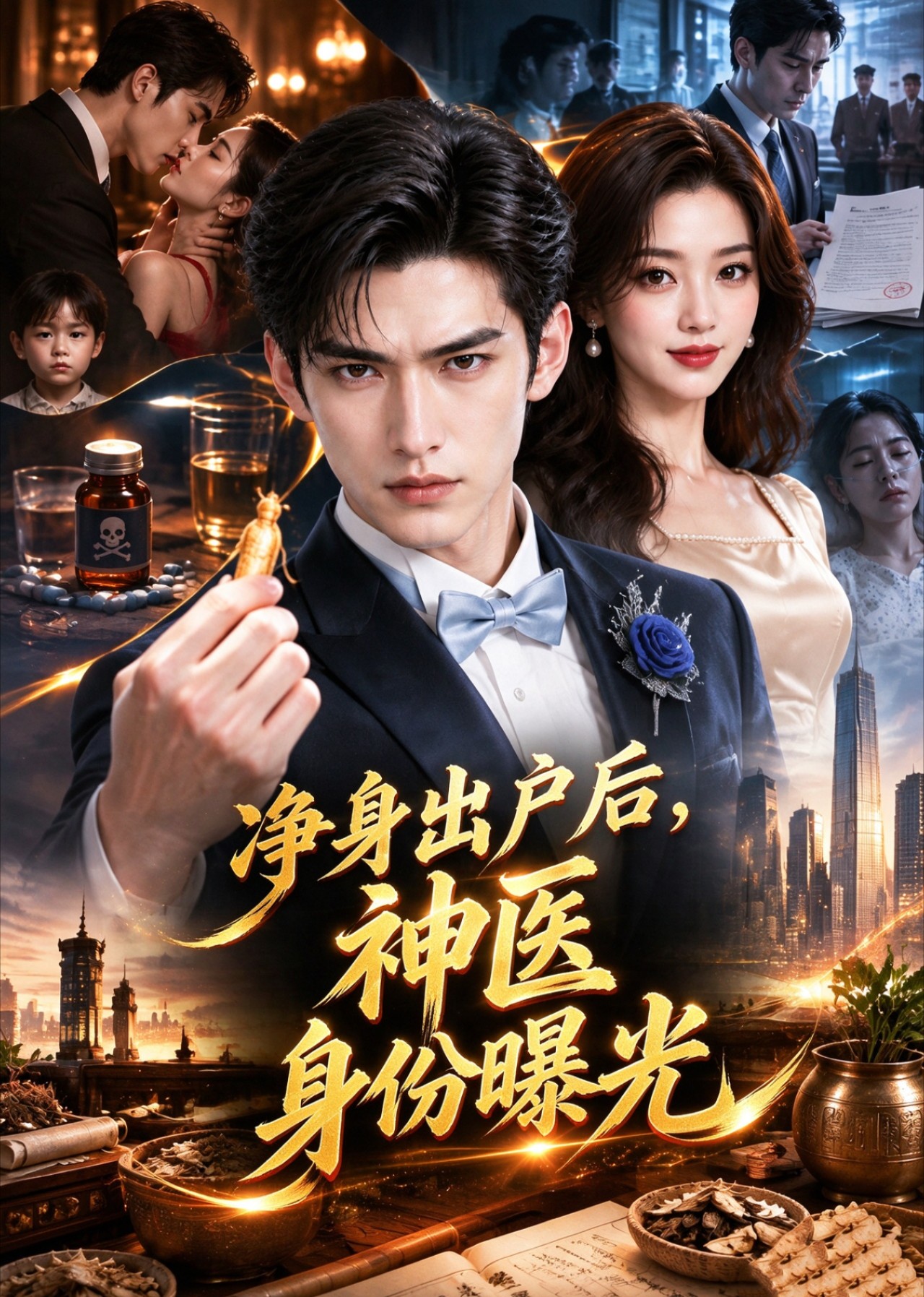 净身出户后，神医身份曝光 海报