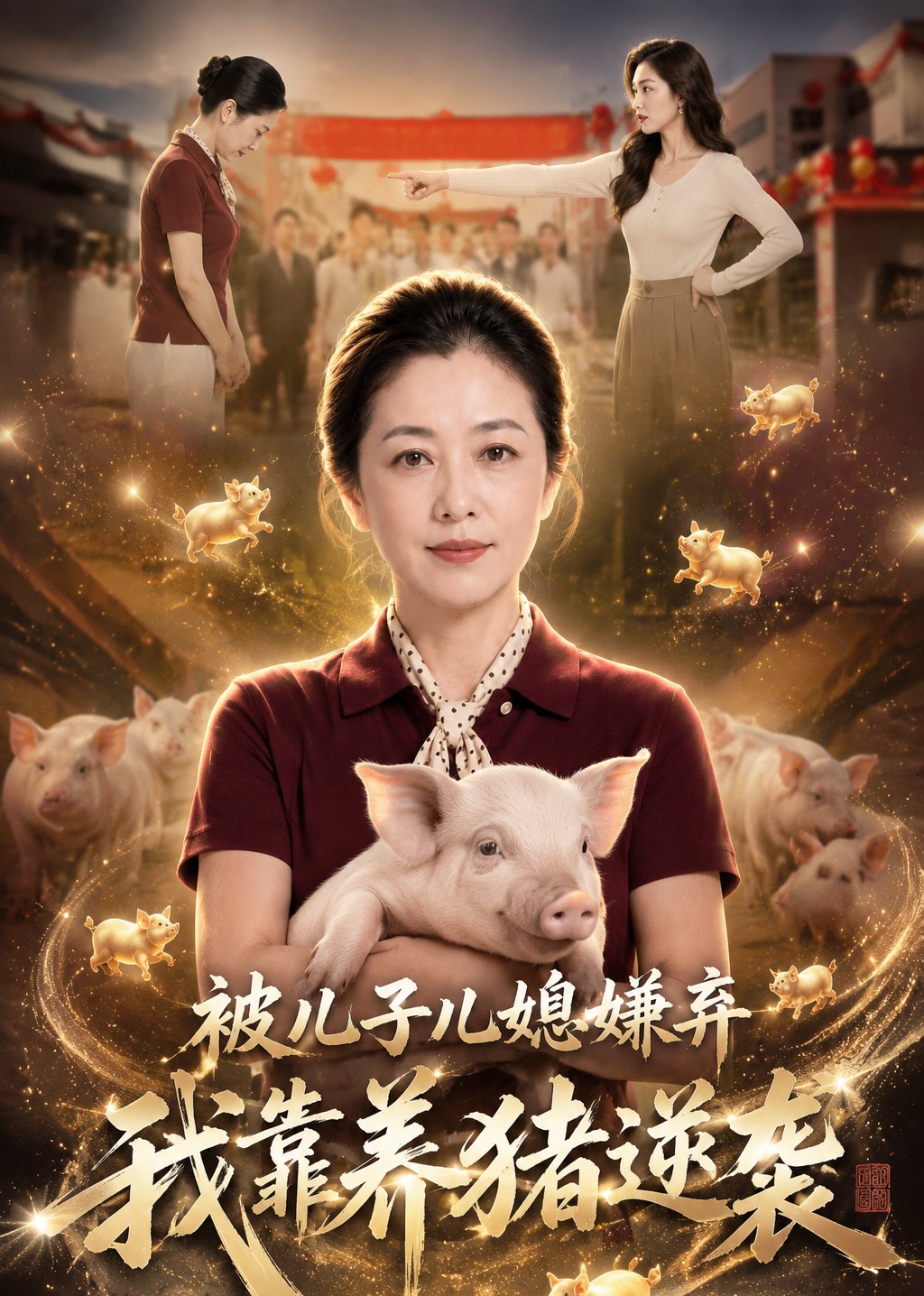 被儿子儿媳嫌弃，我靠养猪逆袭