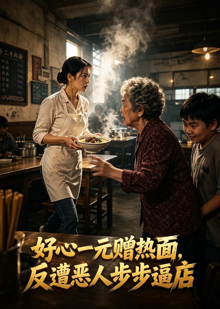 好心一元赠热面，反遭恶人步步逼店
