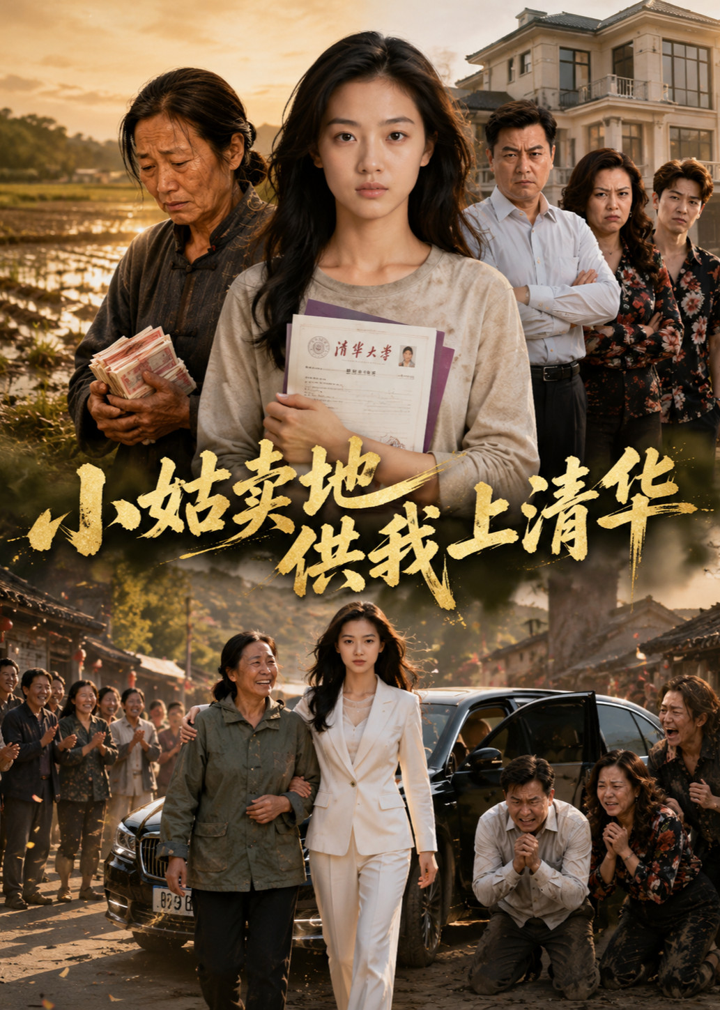 小姑卖地供我上清华