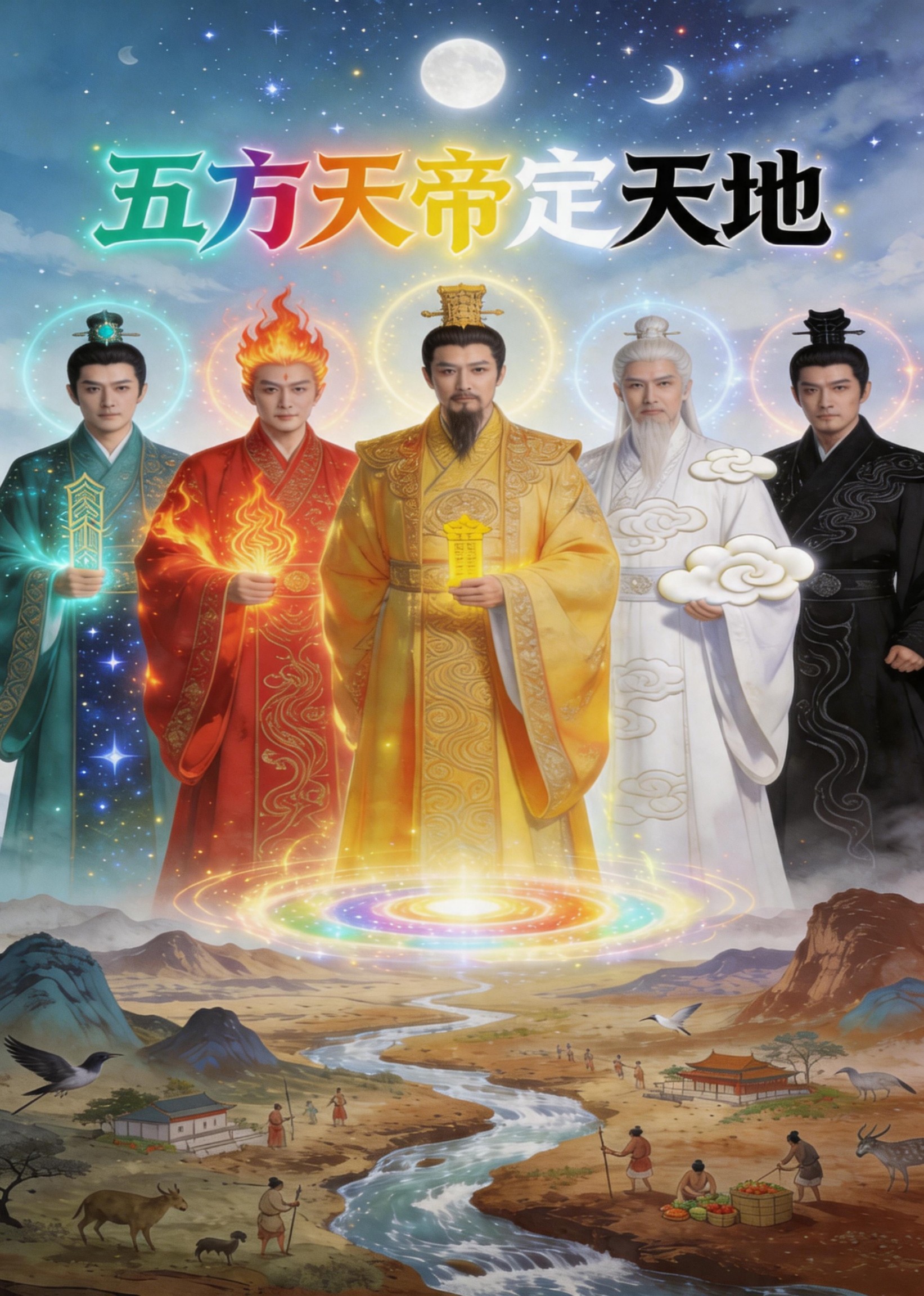 五方天帝定天地封面图