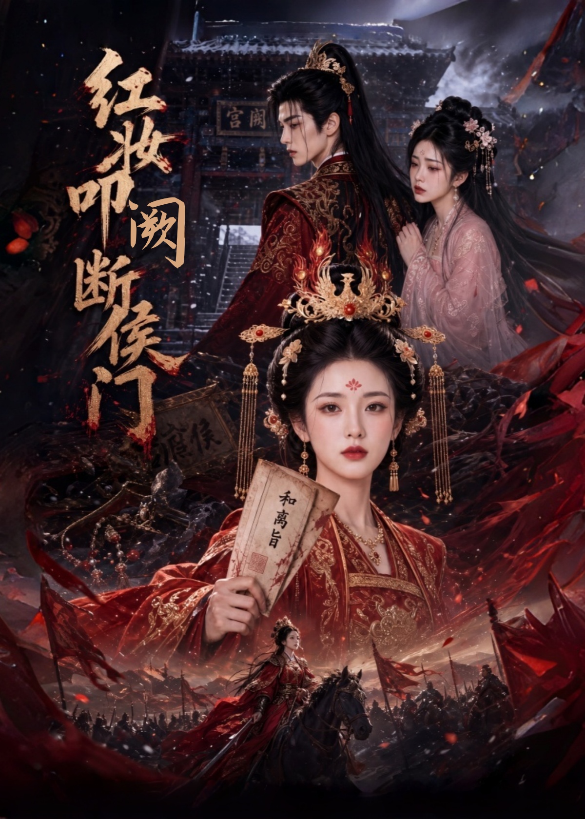 红妆叩阙断侯门