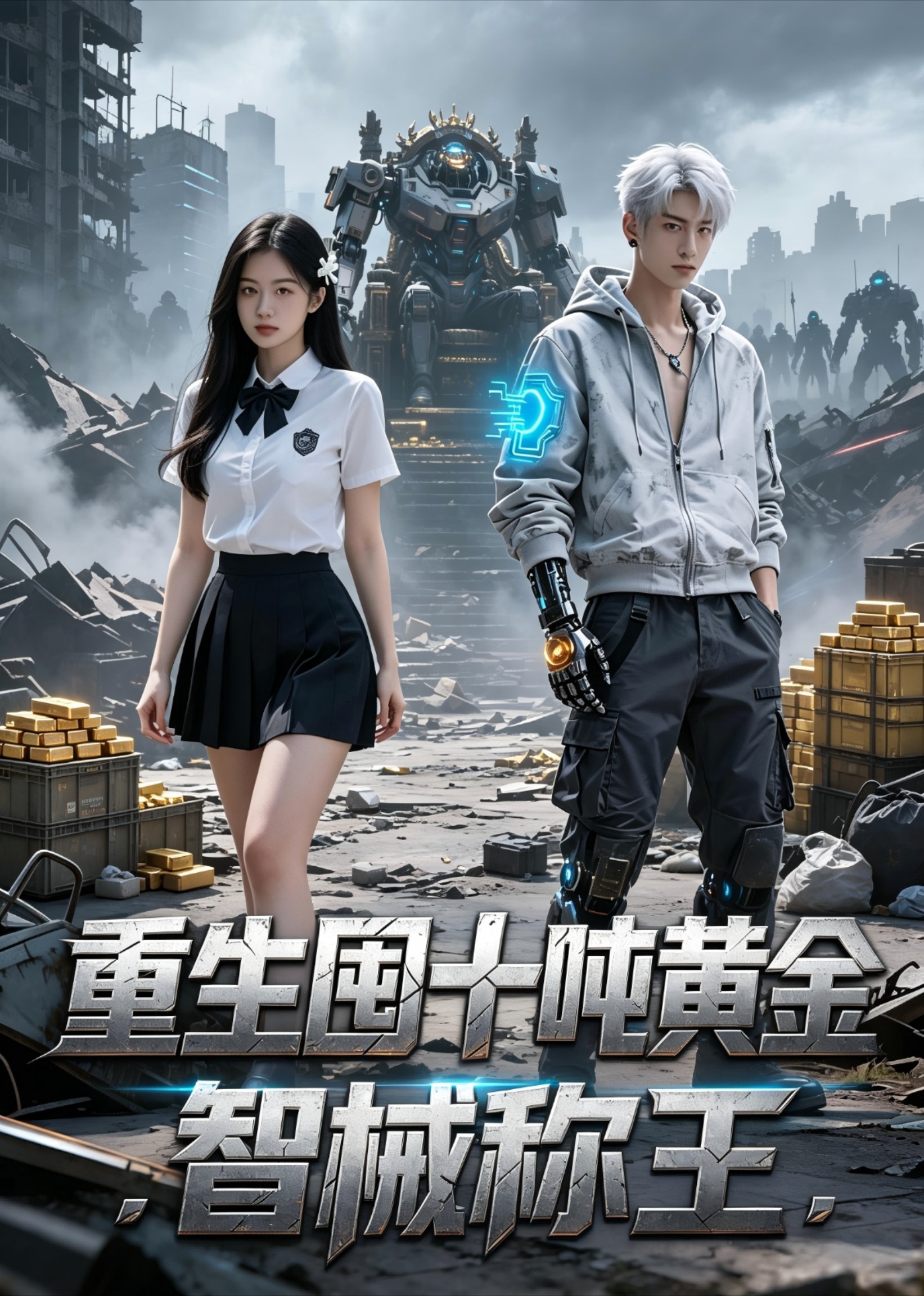 重生囤十吨黄金，智械称王