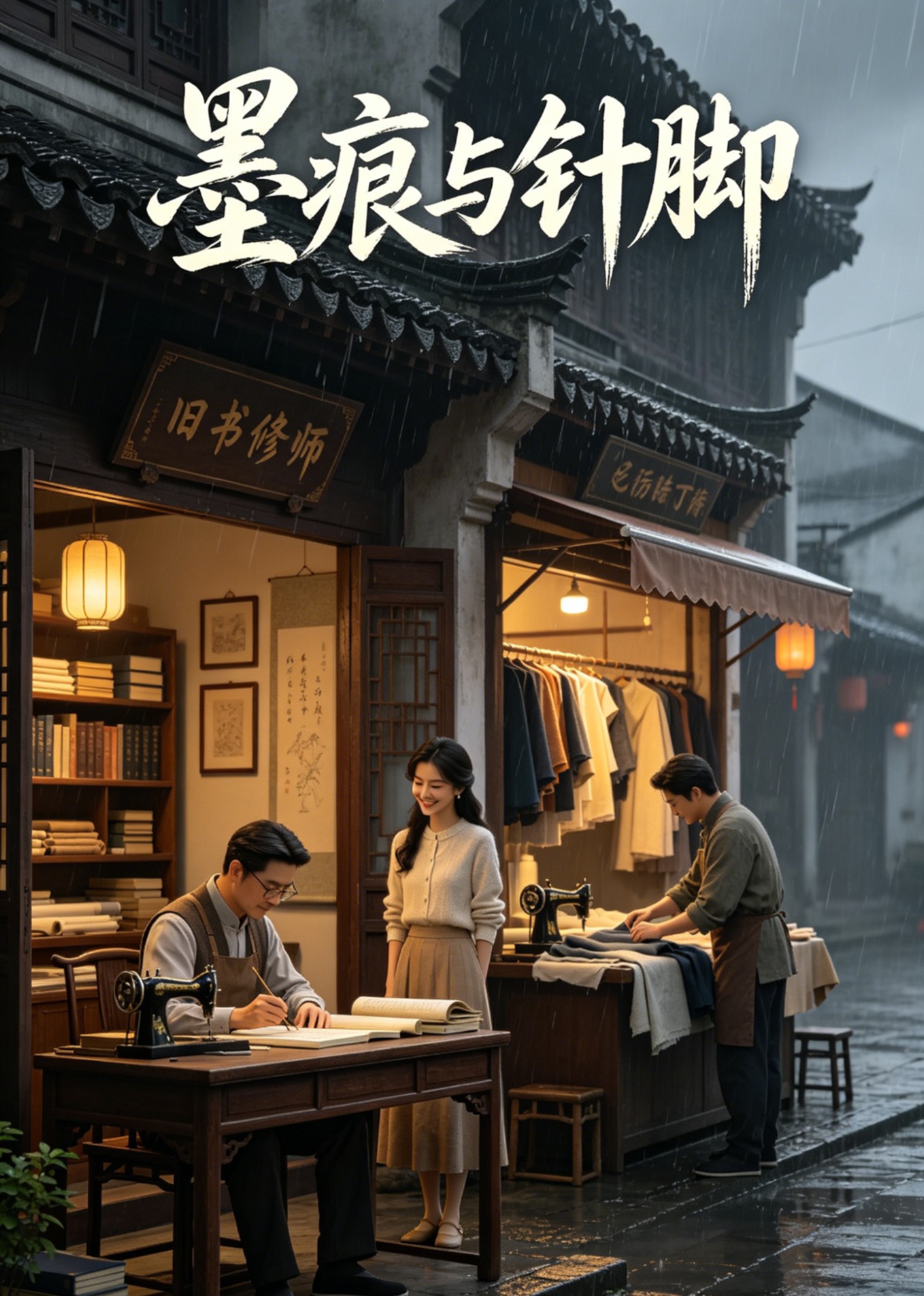 墨痕与针脚