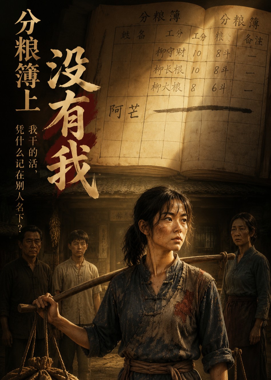 分粮薄上没有我封面图