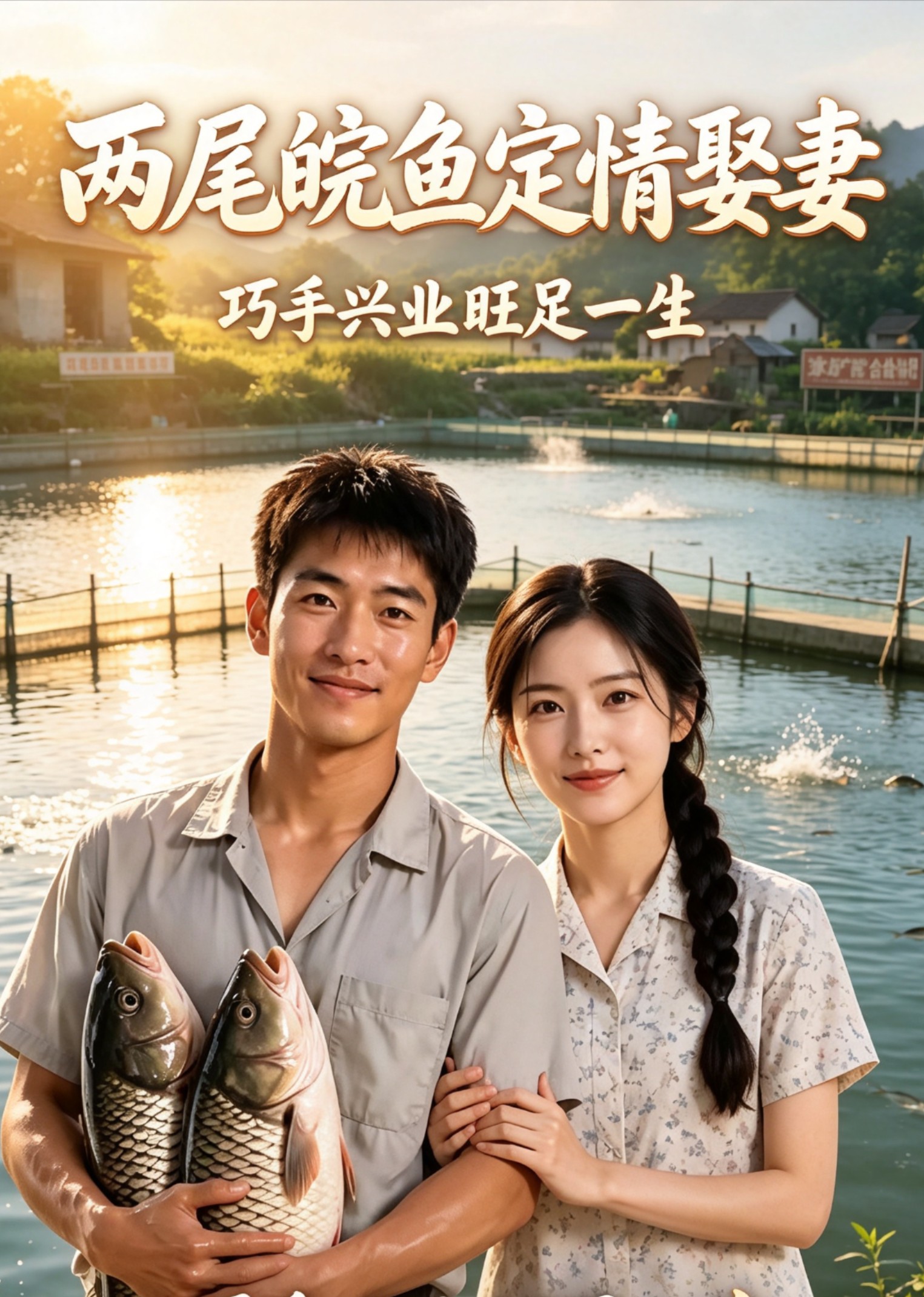两尾皖鱼定情娶妻，巧手兴业旺足一生
