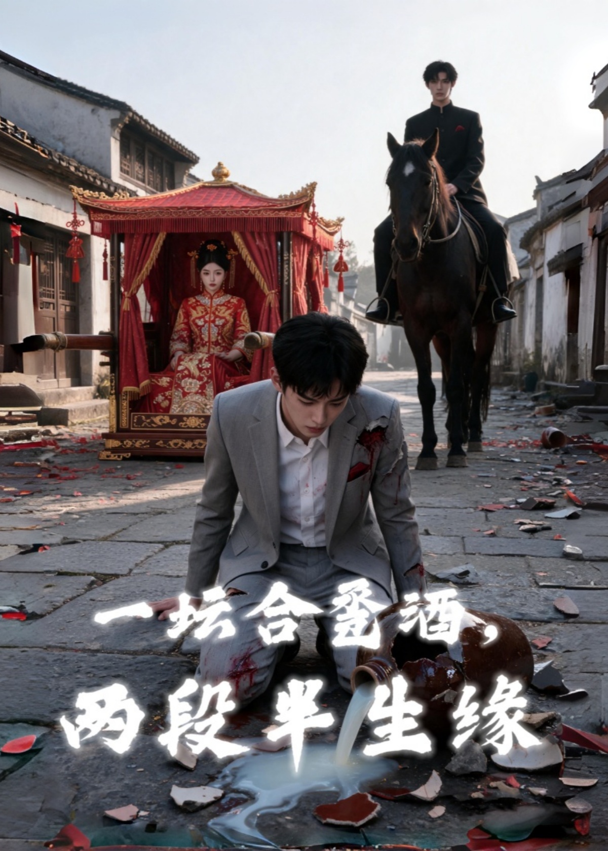 一坛合卺酒，两段半生缘封面图