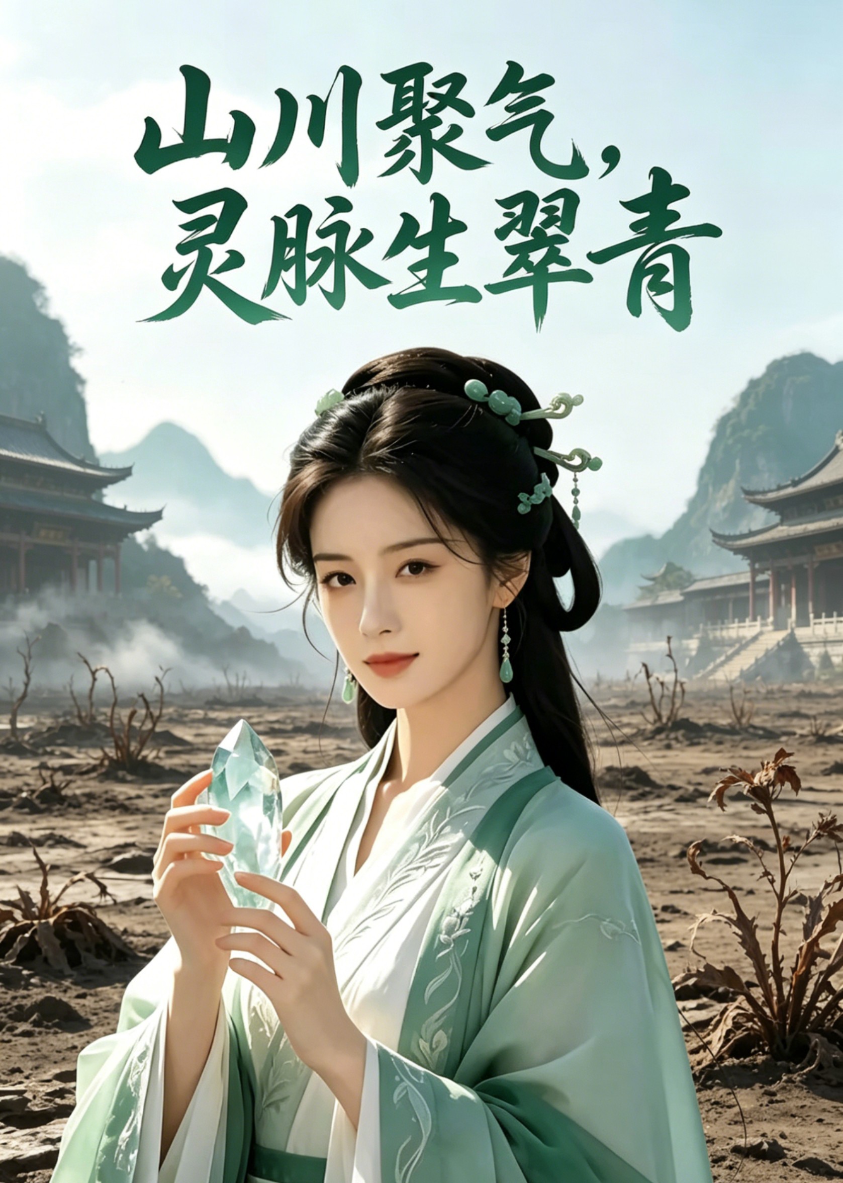 山川聚气，灵脉生翠青
