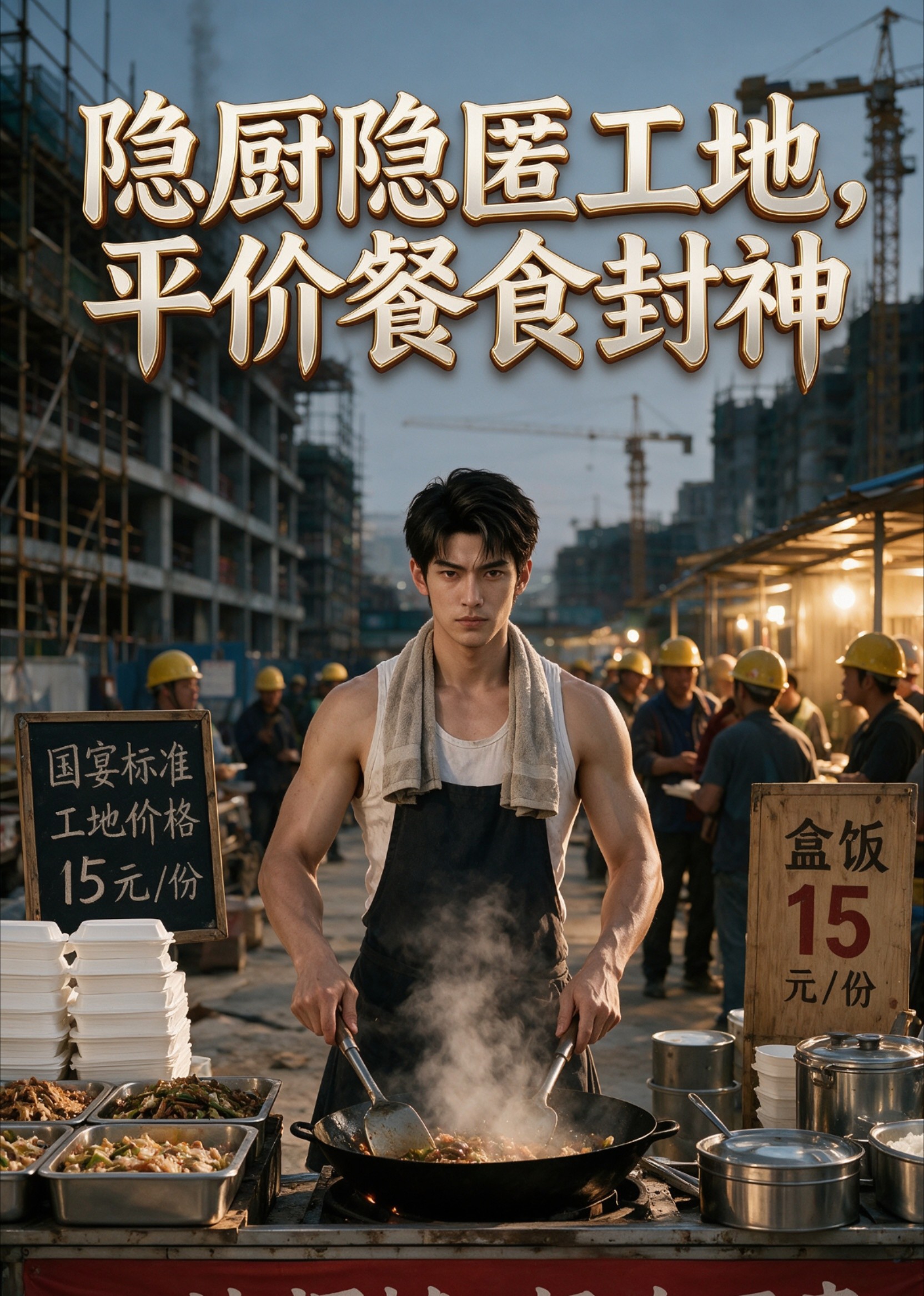 隐厨隐匿工地，平价餐食封神
