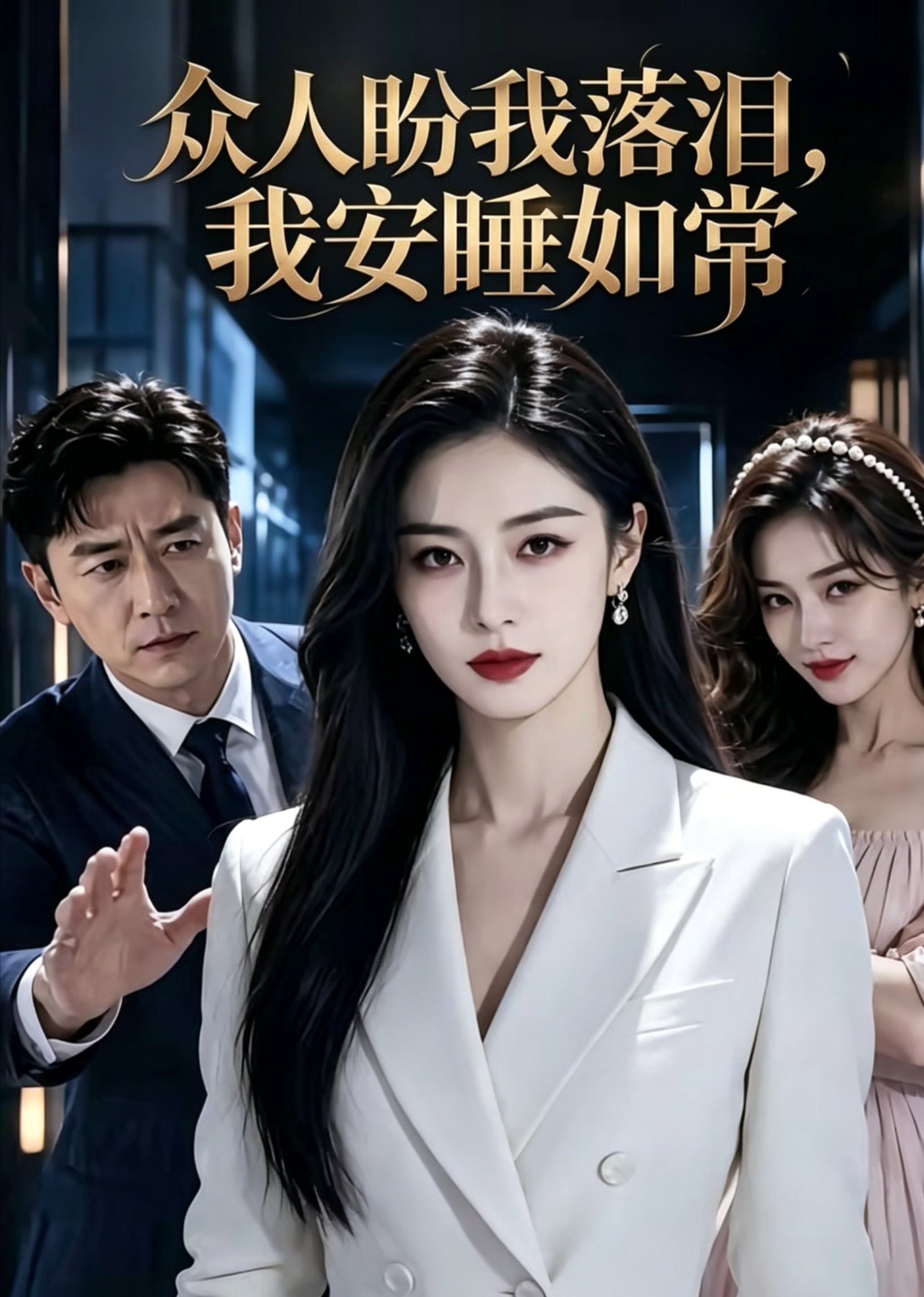 众人盼我落泪，我安睡如常