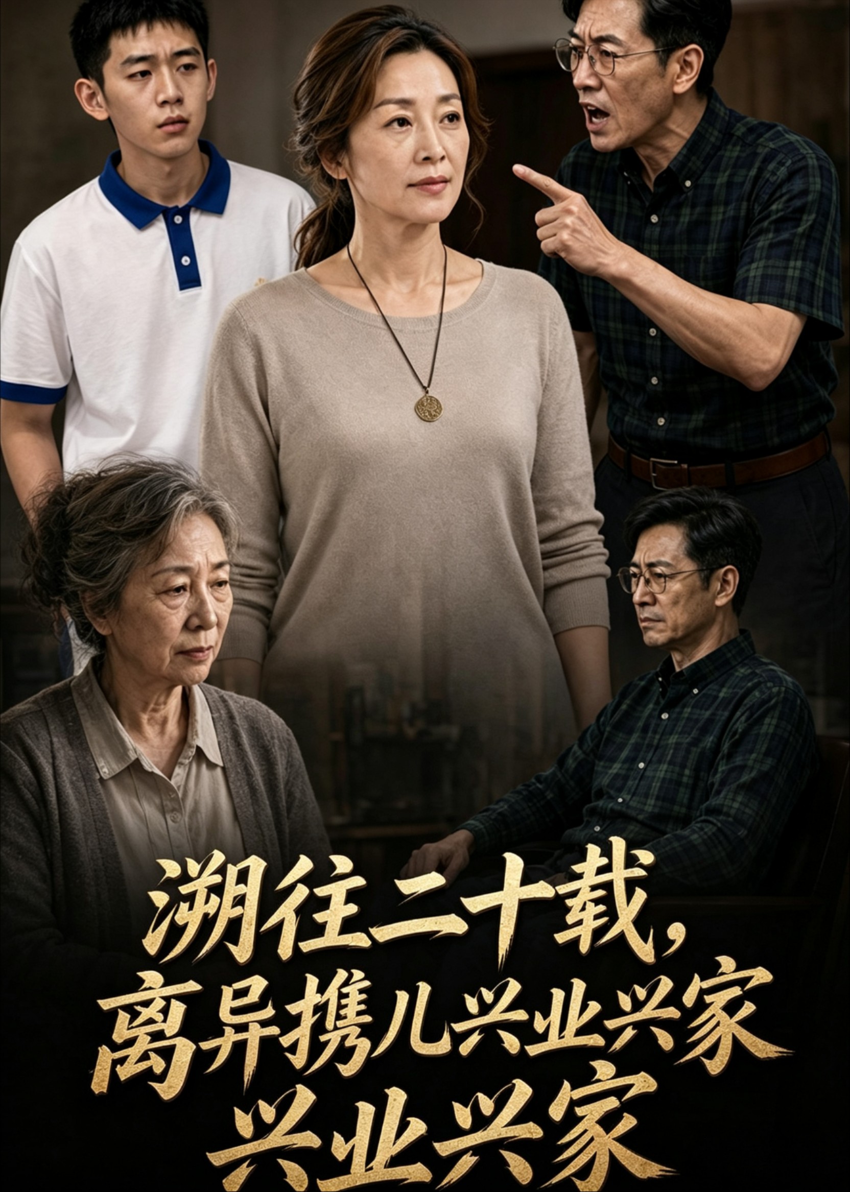 溯往二十载离异携儿兴业兴家