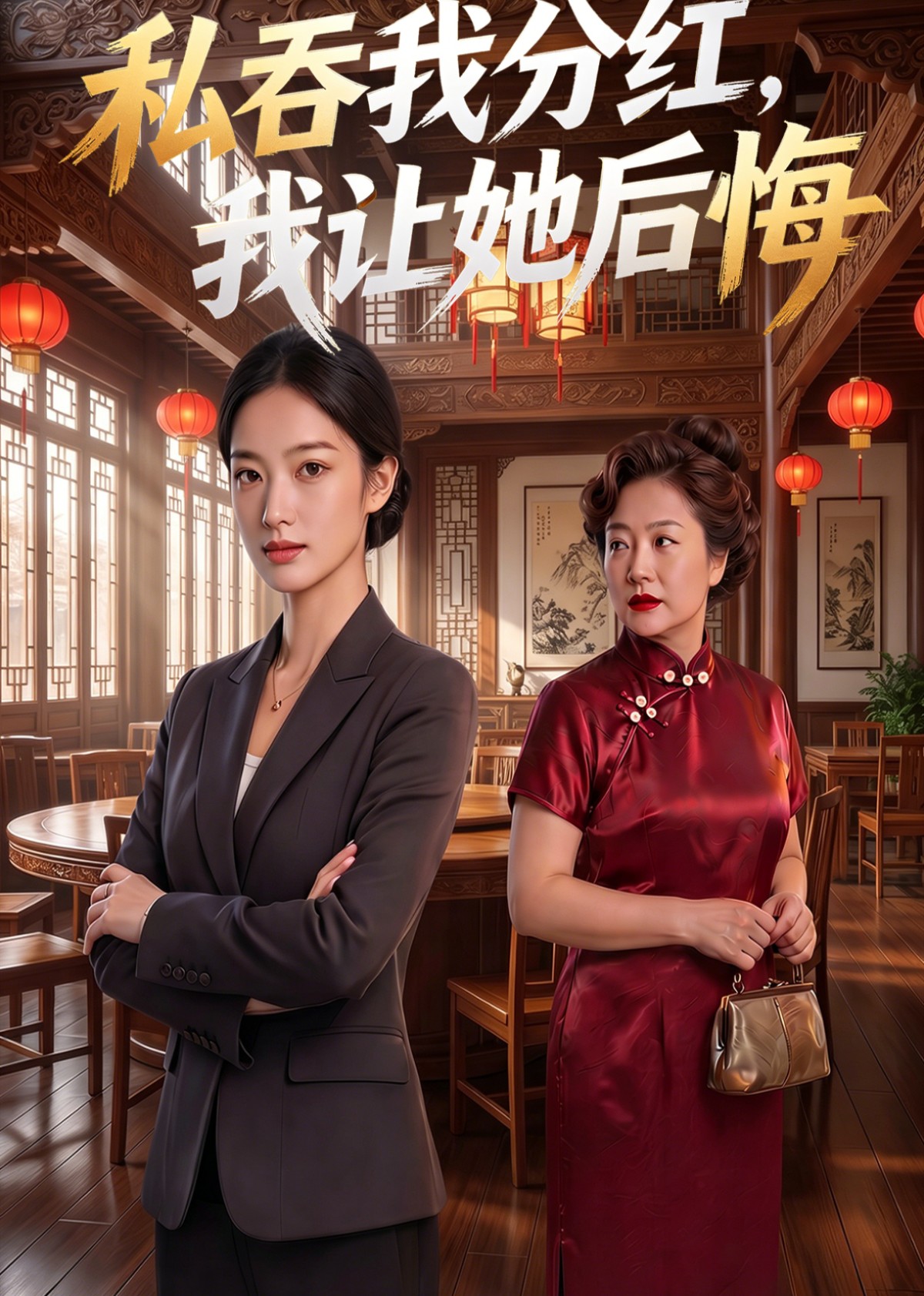 私吞我分红，我让她后悔封面图